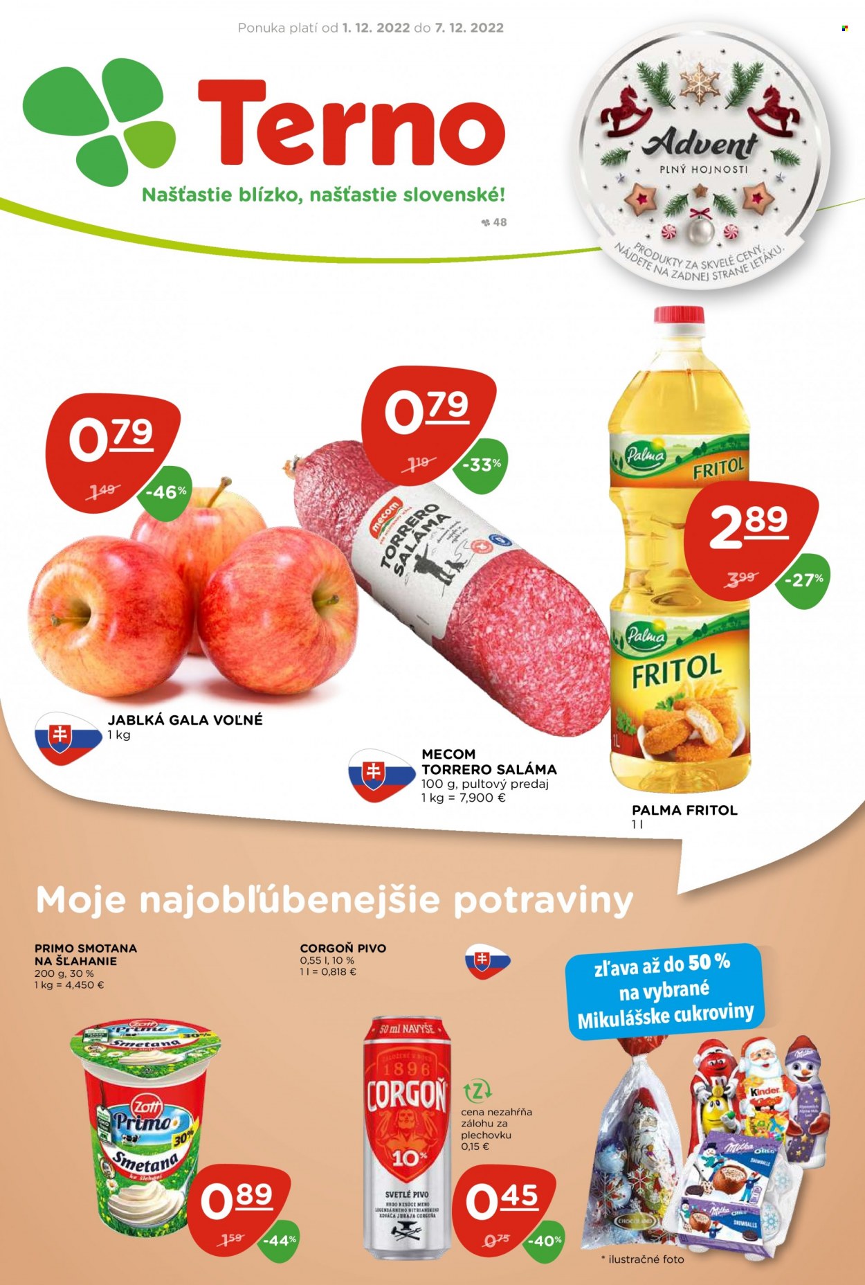 Leták Terno - 1.12.2022 - 7.12.2022. Strana 1
