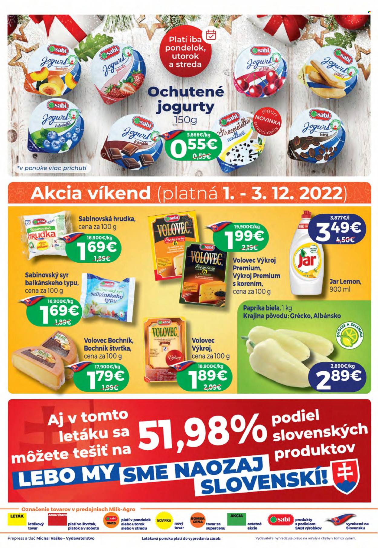 Leták Milk AGRO - 30.11.2022 - 6.12.2022. Strana 2