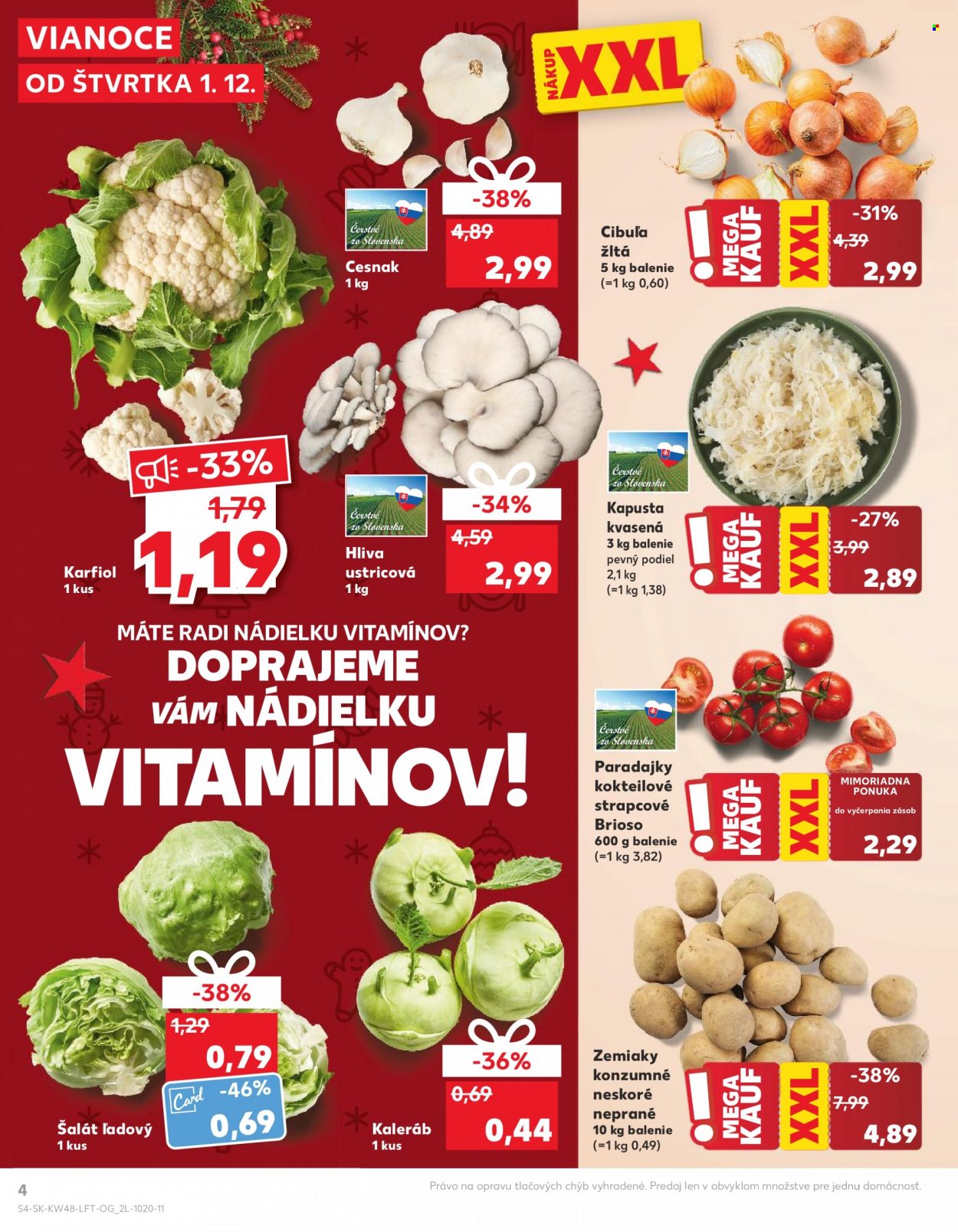 Leták Kaufland - 1.12.2022 - 7.12.2022. Strana 4