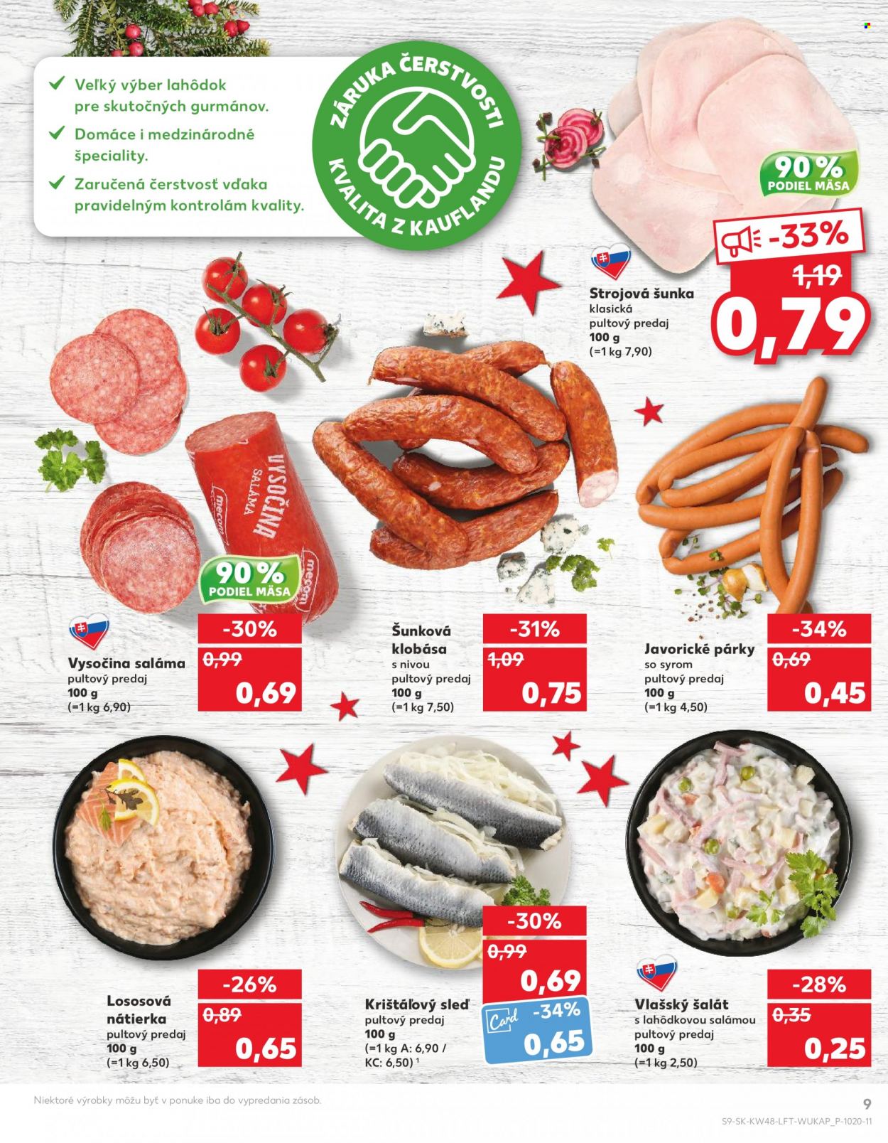Leták Kaufland - 1.12.2022 - 7.12.2022. Strana 9