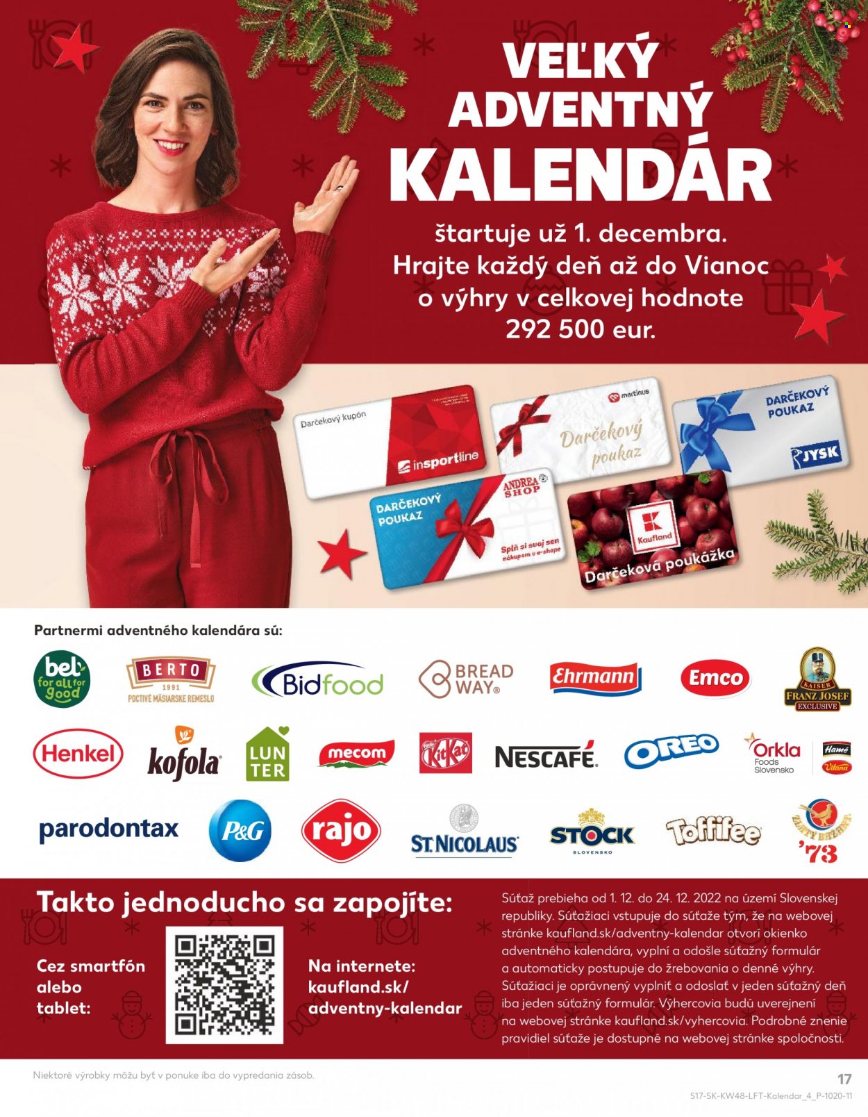 Leták Kaufland - 1.12.2022 - 7.12.2022. Strana 17