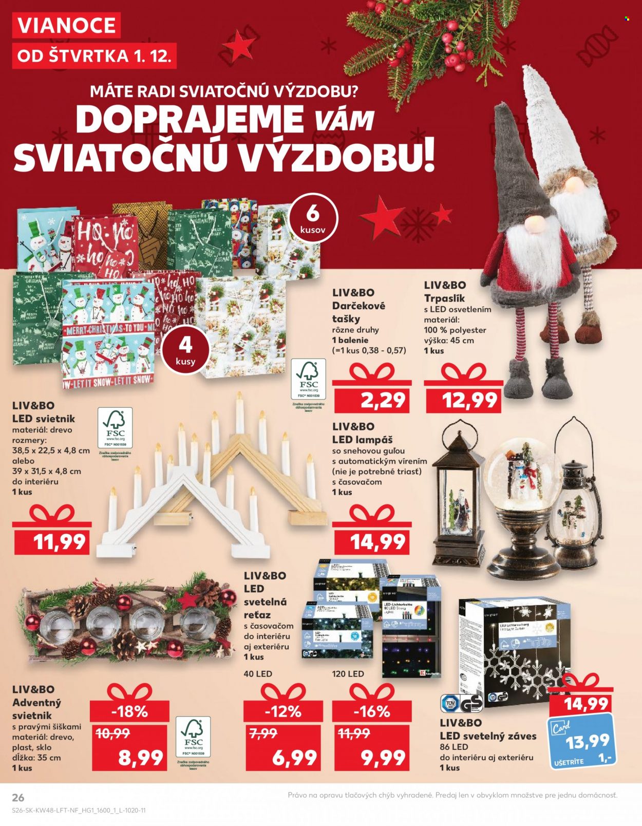 Leták Kaufland - 1.12.2022 - 7.12.2022. Strana 26