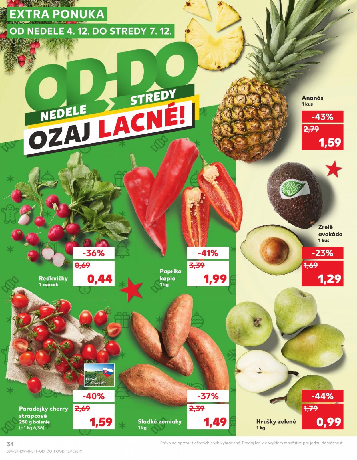 Leták Kaufland - 1.12.2022 - 7.12.2022. Strana 34