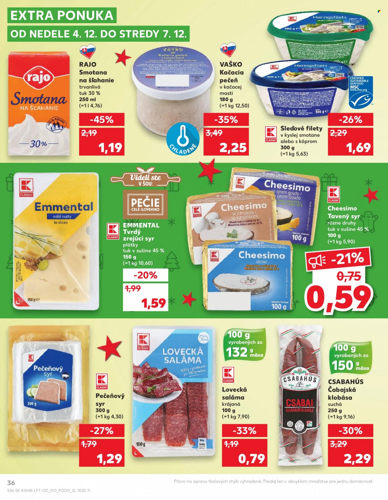 Leták Kaufland - 1.12.2022 - 7.12.2022. Strana 36