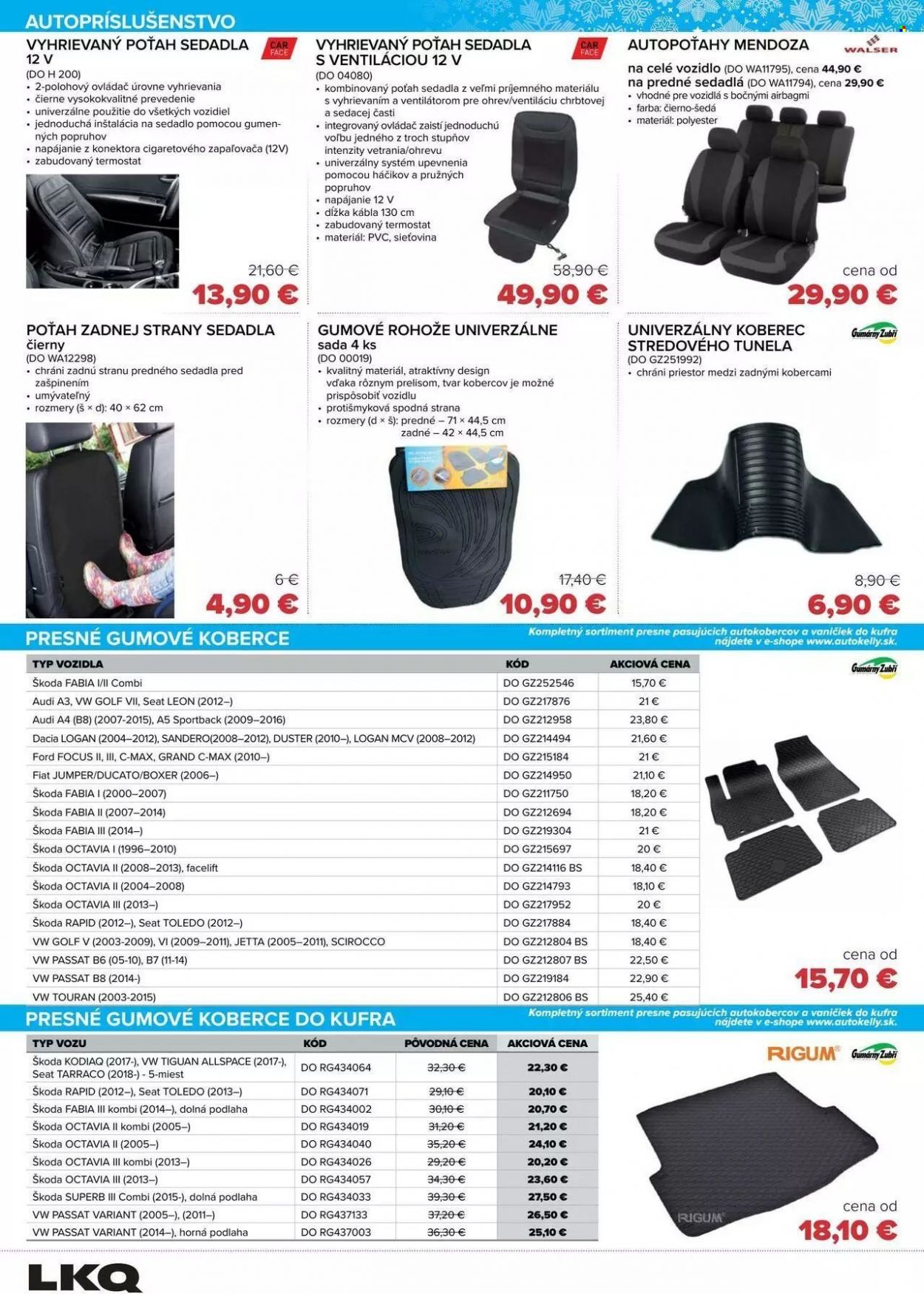 Leták Auto Kelly - 29.11.2022 - 9.1.2023. Strana 6