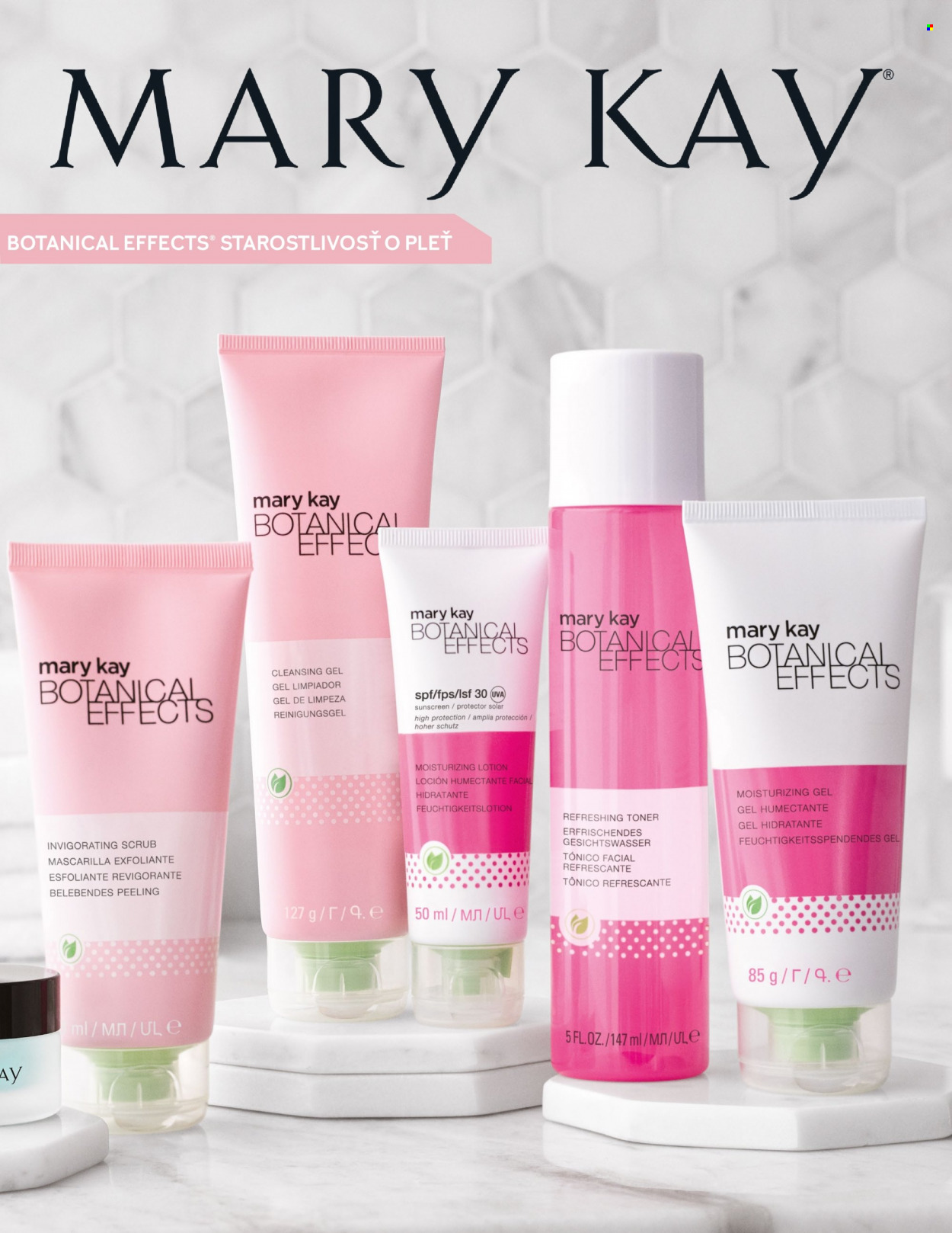 Leták Mary Kay. Strana 1