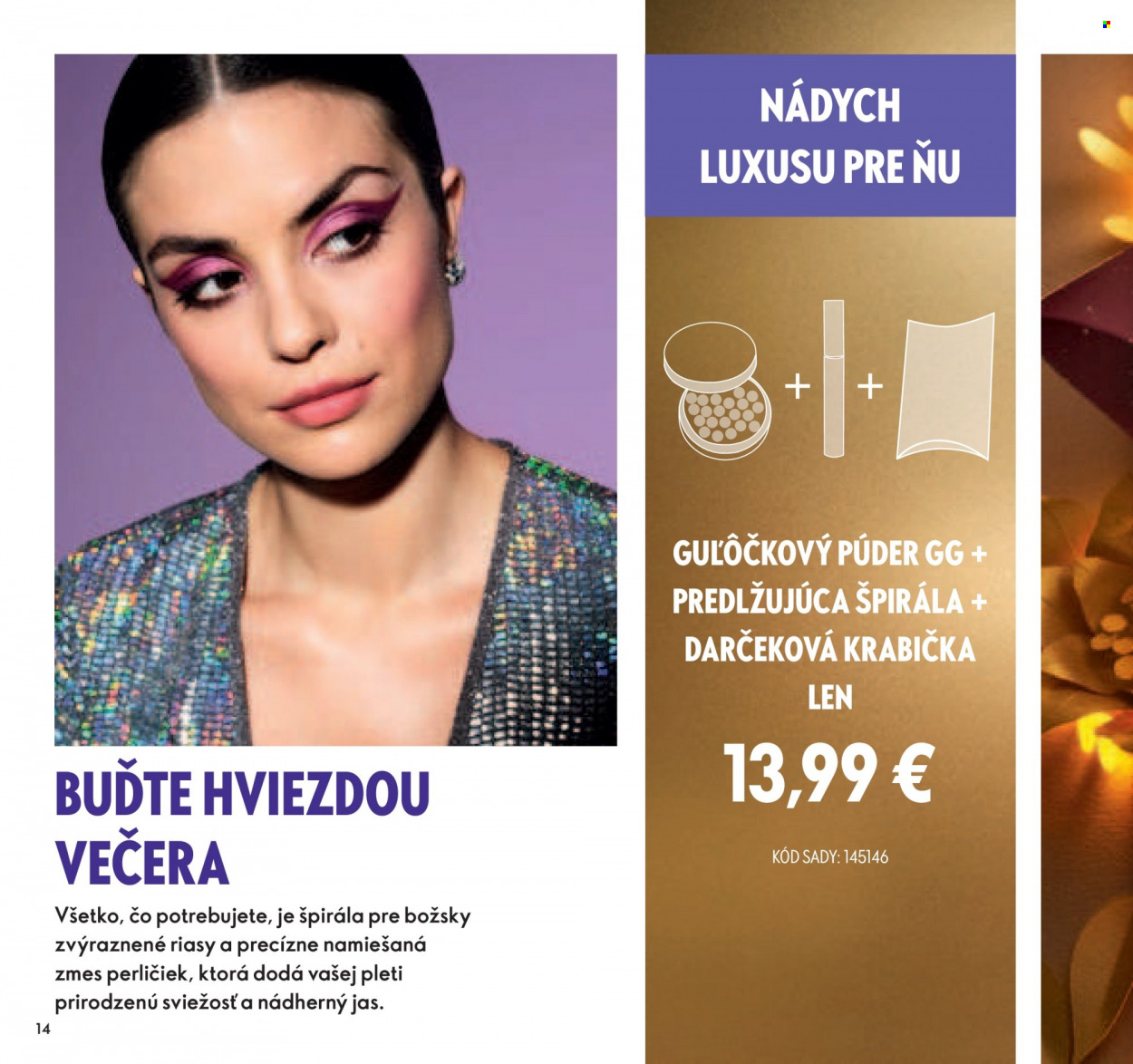 Leták Oriflame - 7.12.2022 - 27.12.2022. Strana 14