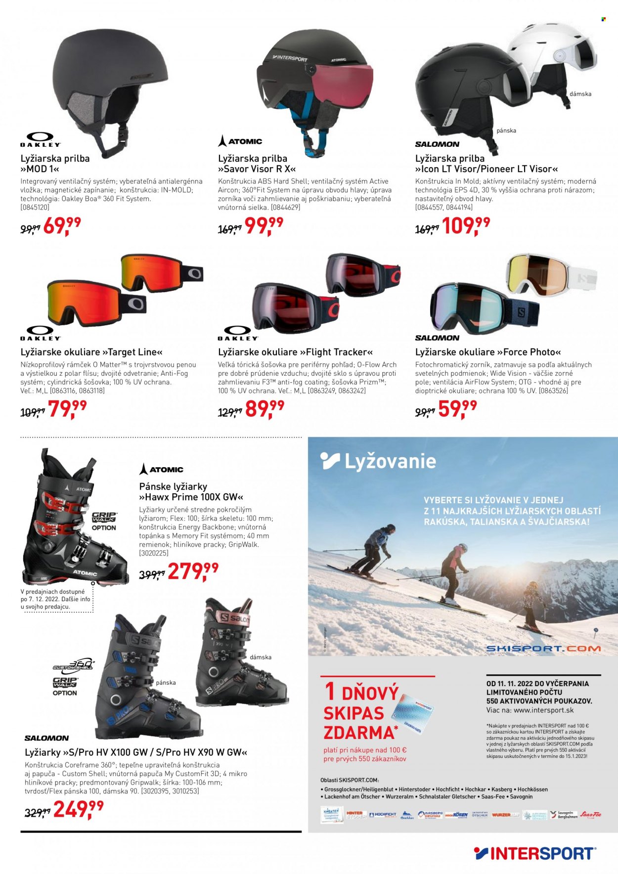 Leták Intersport - 30.11.2022 - 11.12.2022. Strana 3
