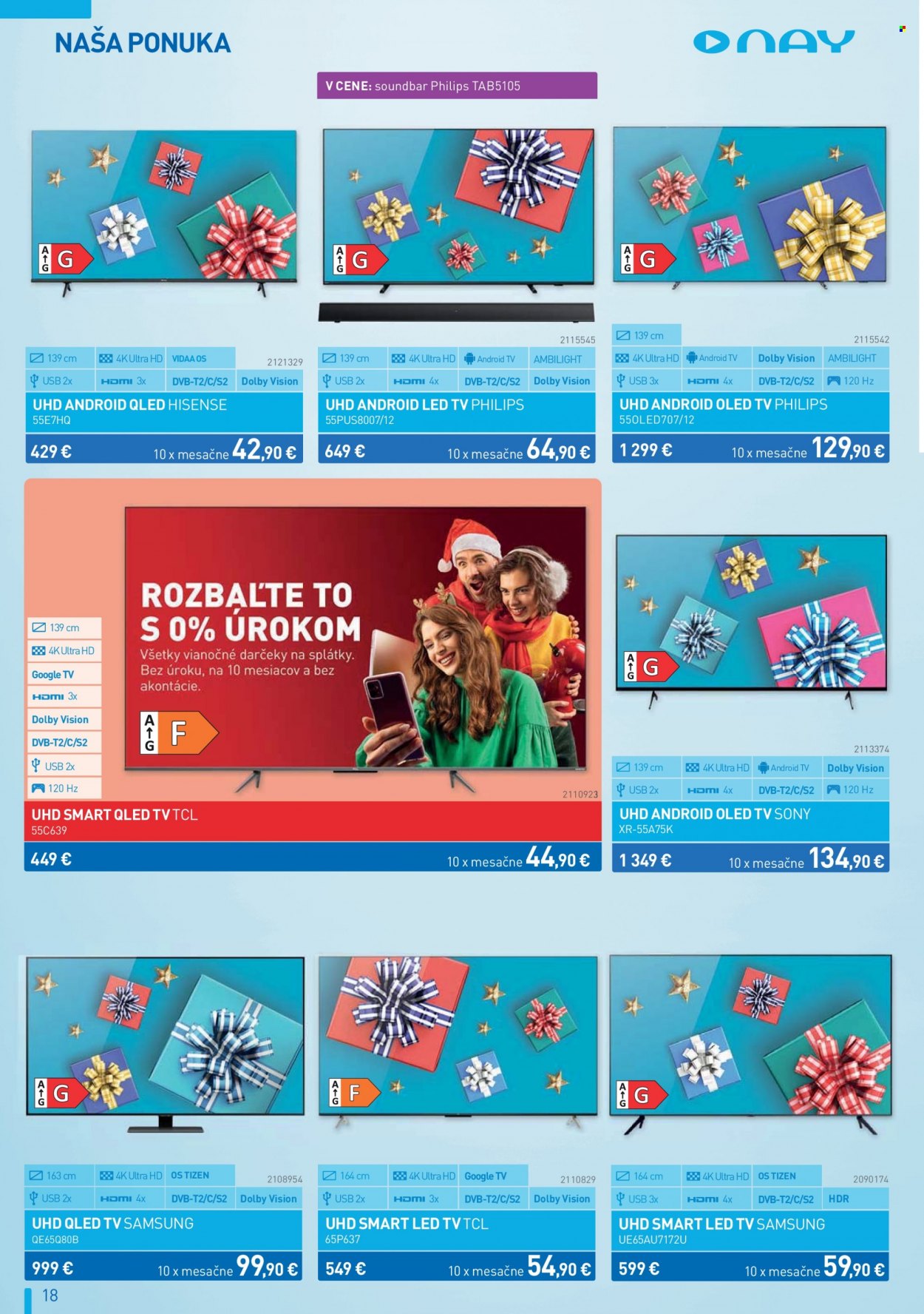 Leták NAY Elektrodom - 1.12.2022 - 24.12.2022. Strana 18