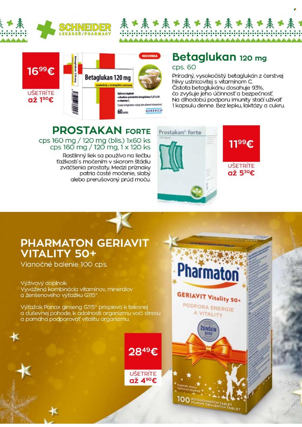 Leták Schneider Lekáreň - 1.12.2022 - 31.12.2022. Strana 18