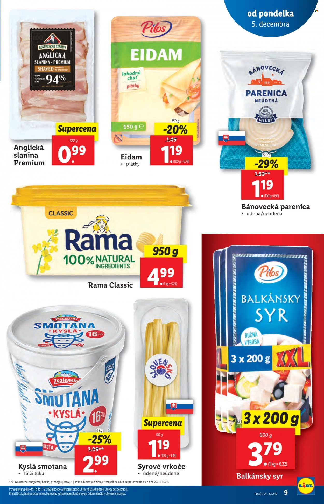 Leták Lidl - 5.12.2022 - 11.12.2022. Strana 9