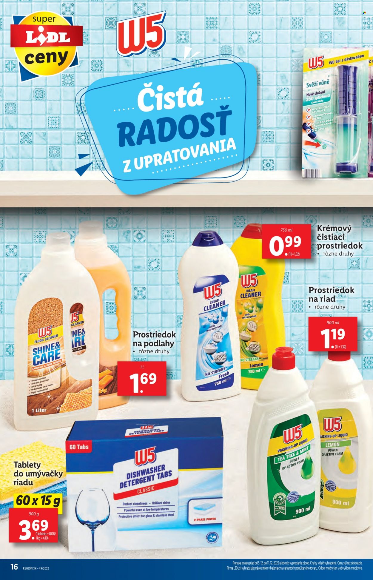 Leták Lidl - 5.12.2022 - 11.12.2022. Strana 16