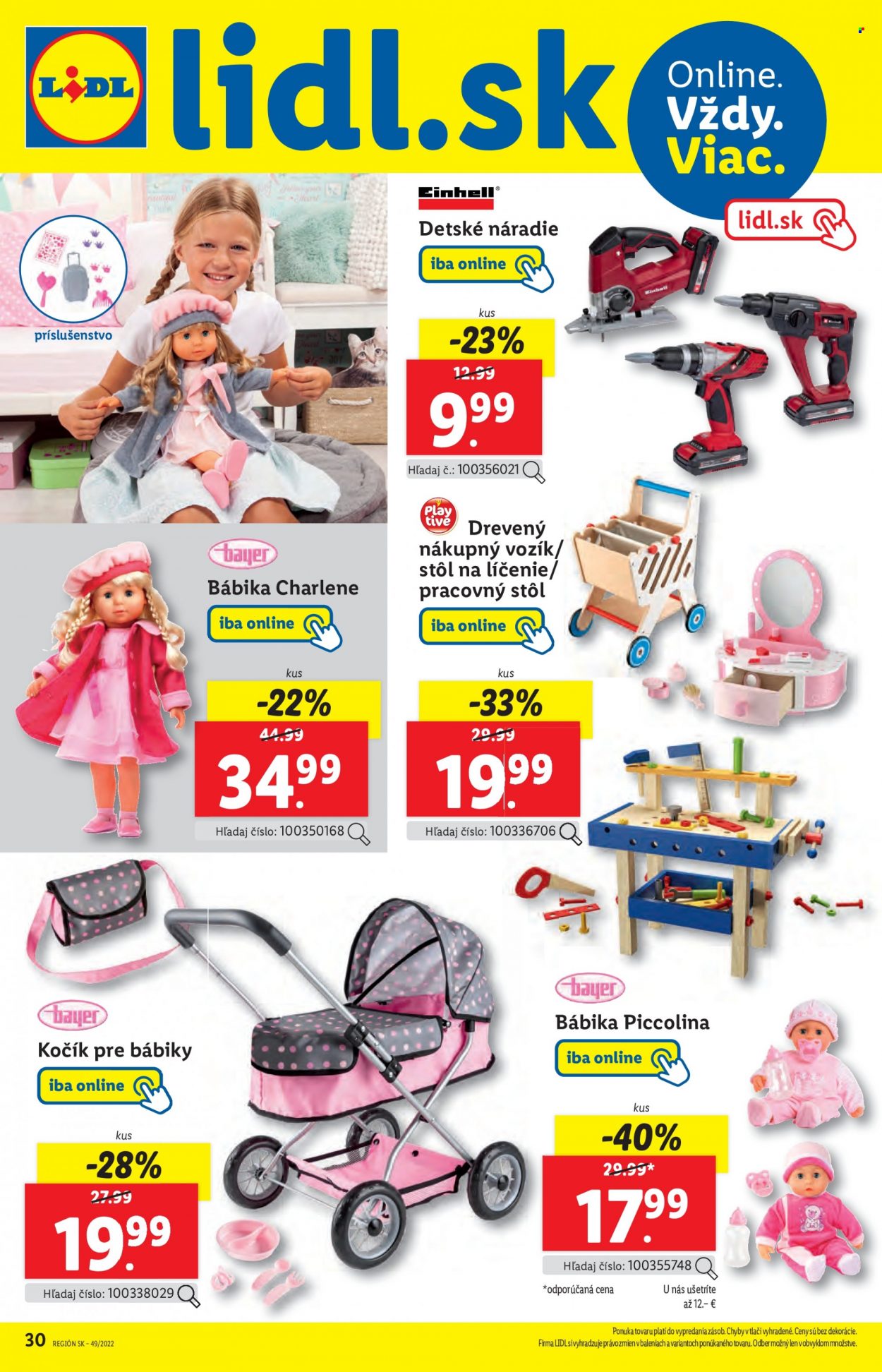 Leták Lidl - 5.12.2022 - 11.12.2022. Strana 30