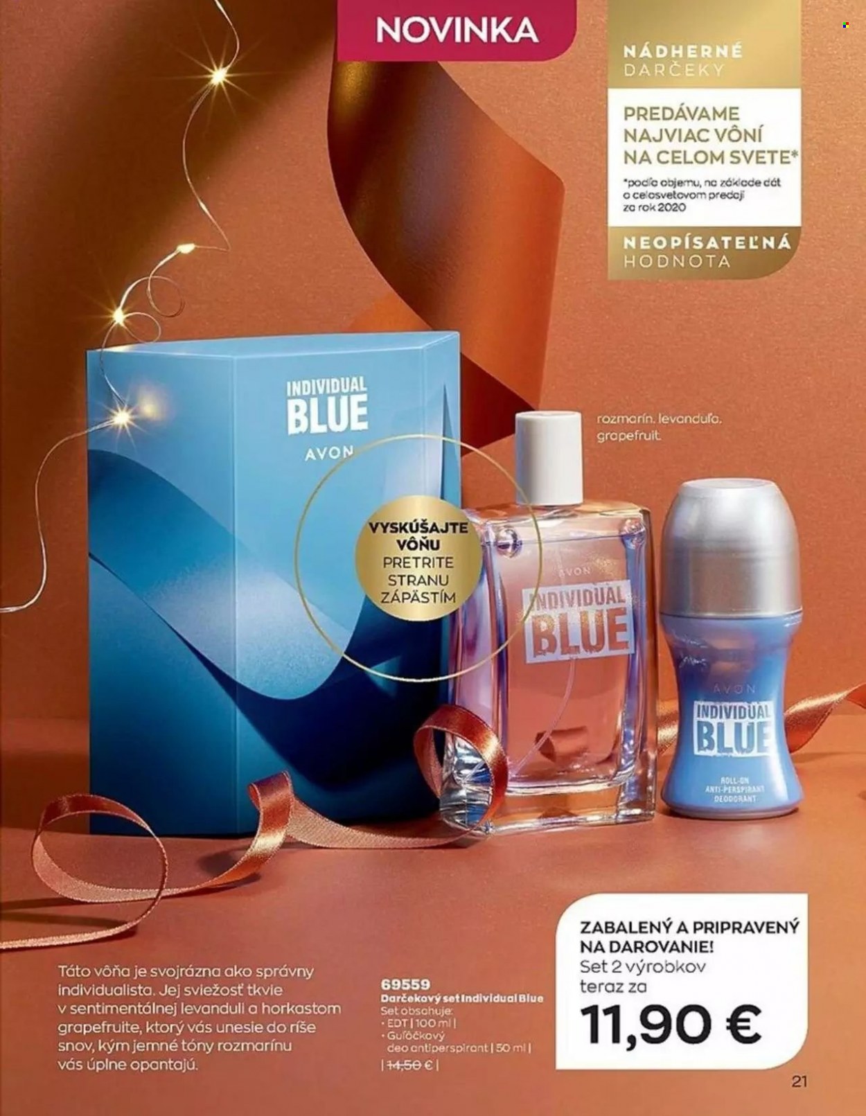 Leták Avon - 1.12.2022 - 31.12.2022. Strana 21