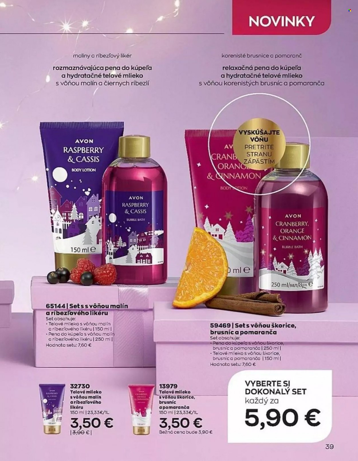 Leták Avon - 1.12.2022 - 31.12.2022. Strana 39