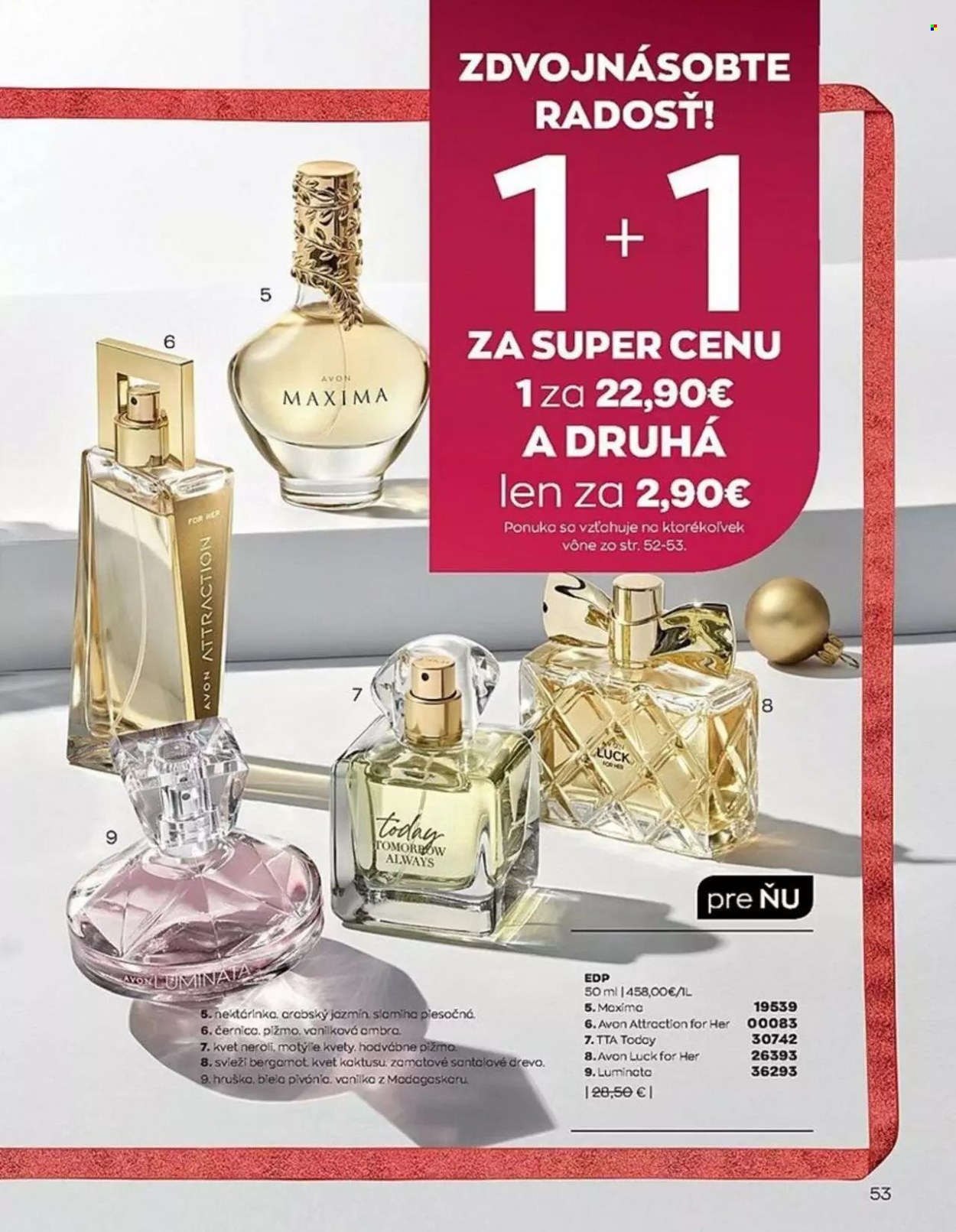 Leták Avon - 1.12.2022 - 31.12.2022. Strana 53