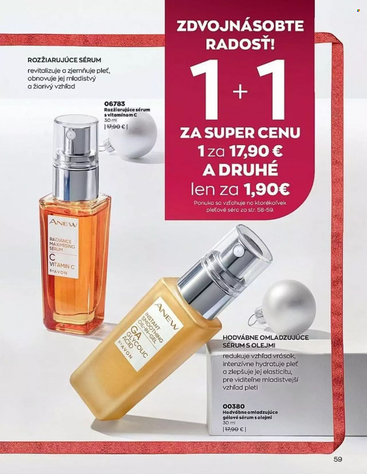 Leták Avon - 1.12.2022 - 31.12.2022. Strana 59