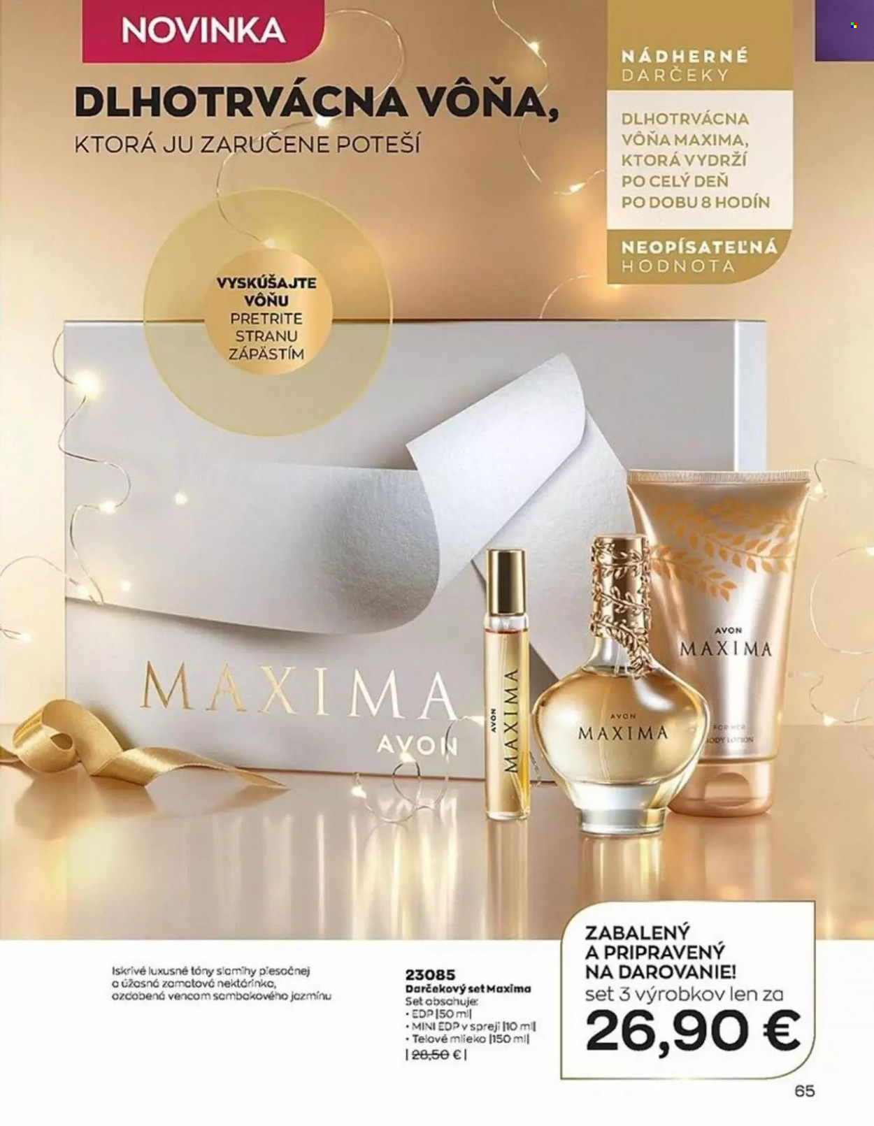 Leták Avon - 1.12.2022 - 31.12.2022. Strana 65