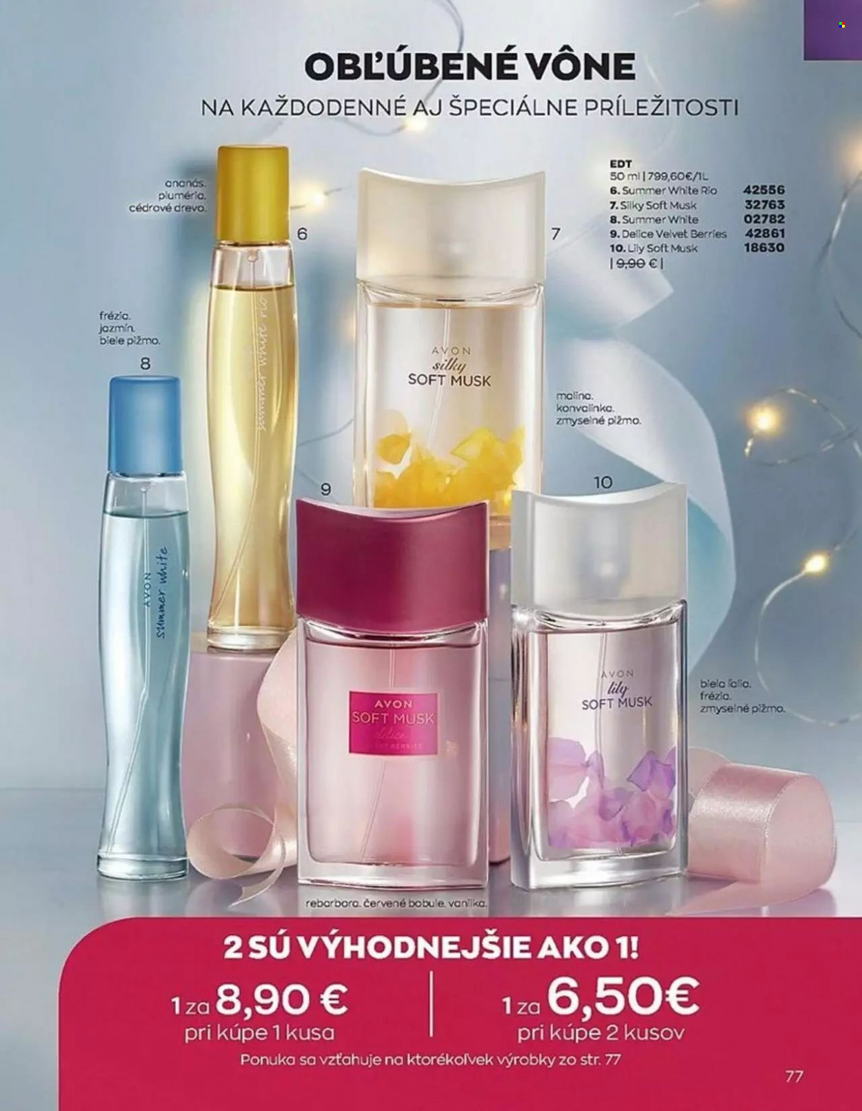 Leták Avon - 1.12.2022 - 31.12.2022. Strana 77