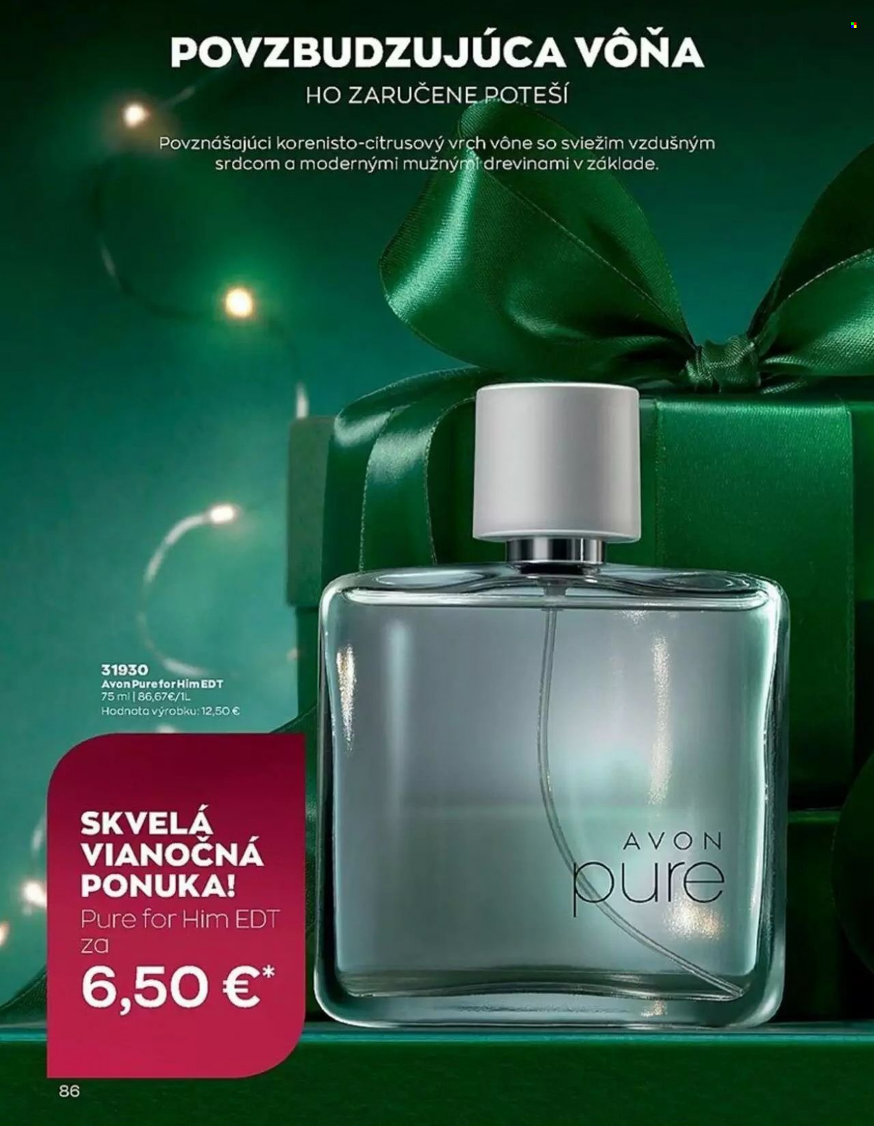 Leták Avon - 1.12.2022 - 31.12.2022. Strana 86