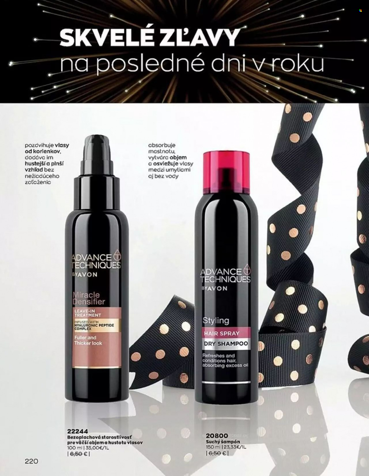 Leták Avon - 1.12.2022 - 31.12.2022. Strana 218