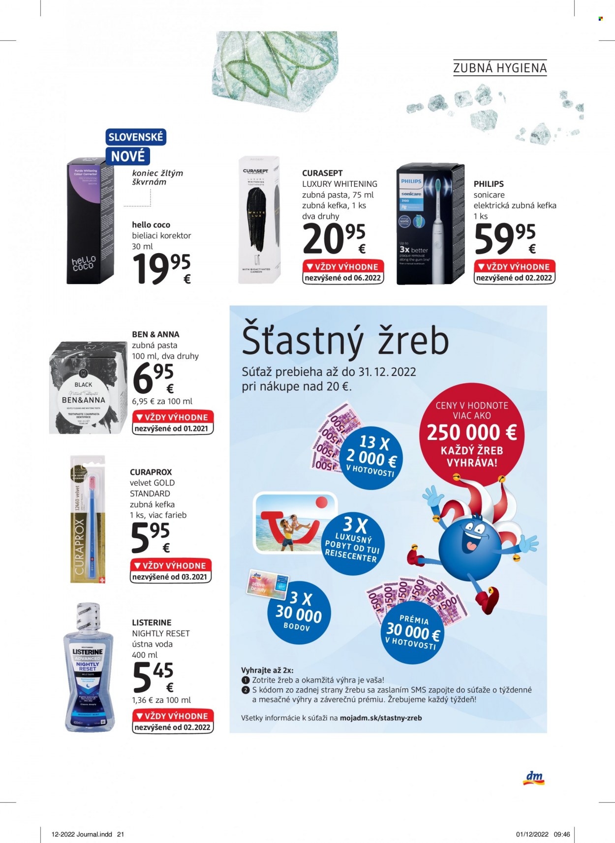 Leták dm drogerie - 1.12.2022 - 31.12.2022. Strana 21
