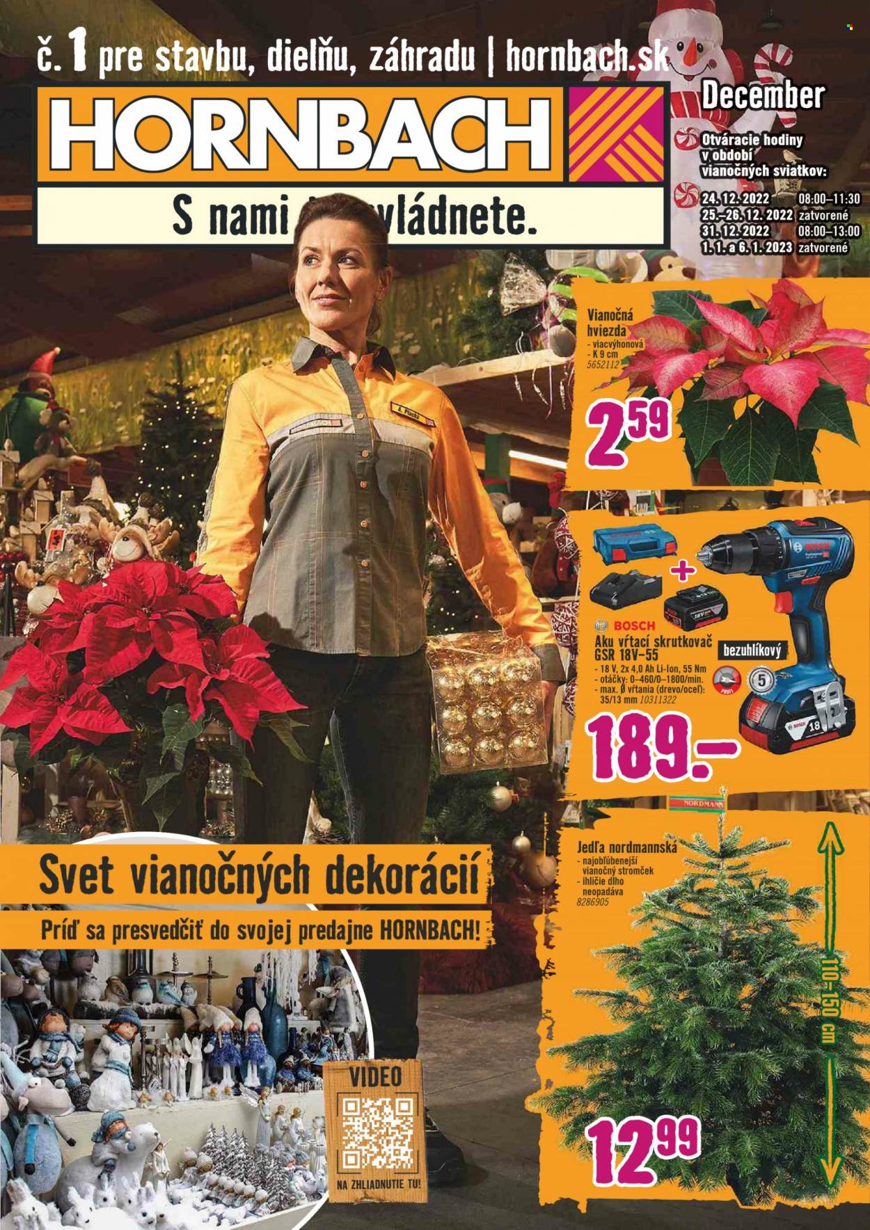 Leták Hornbach - 1.12.2022 - 31.12.2022. Strana 1