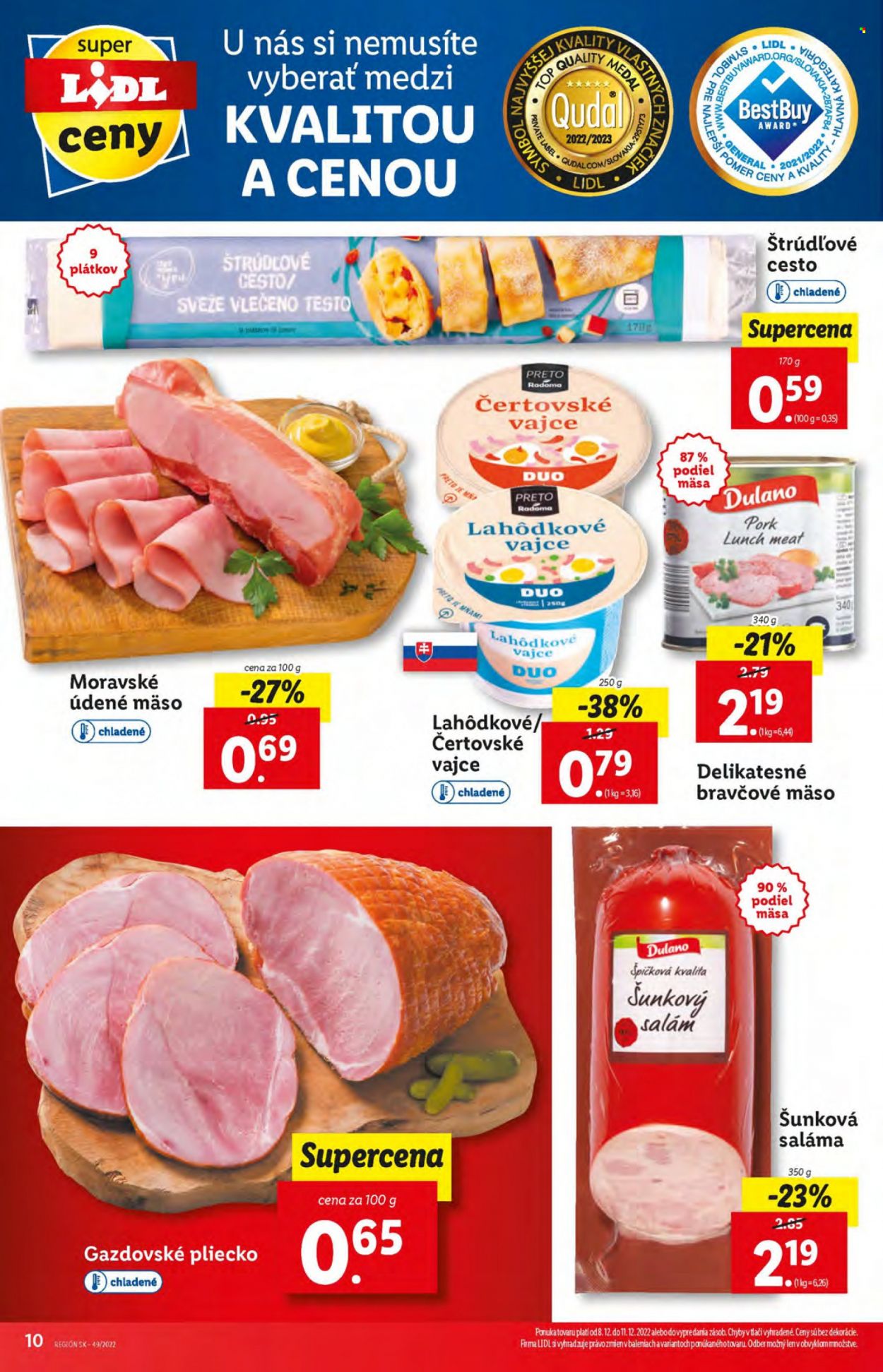 Leták Lidl - 8.12.2022 - 11.12.2022. Strana 10