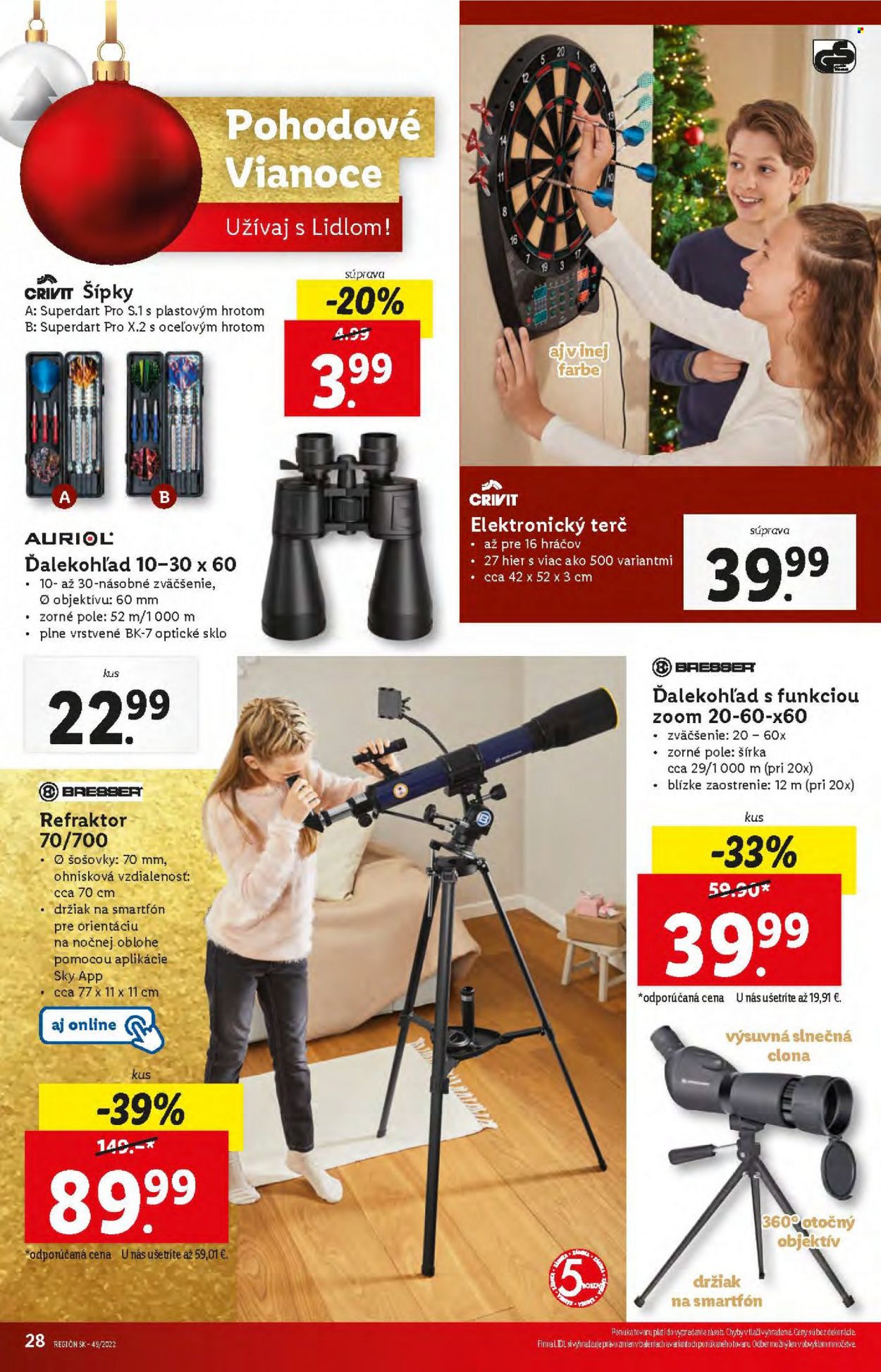 Leták Lidl - 8.12.2022 - 11.12.2022. Strana 28