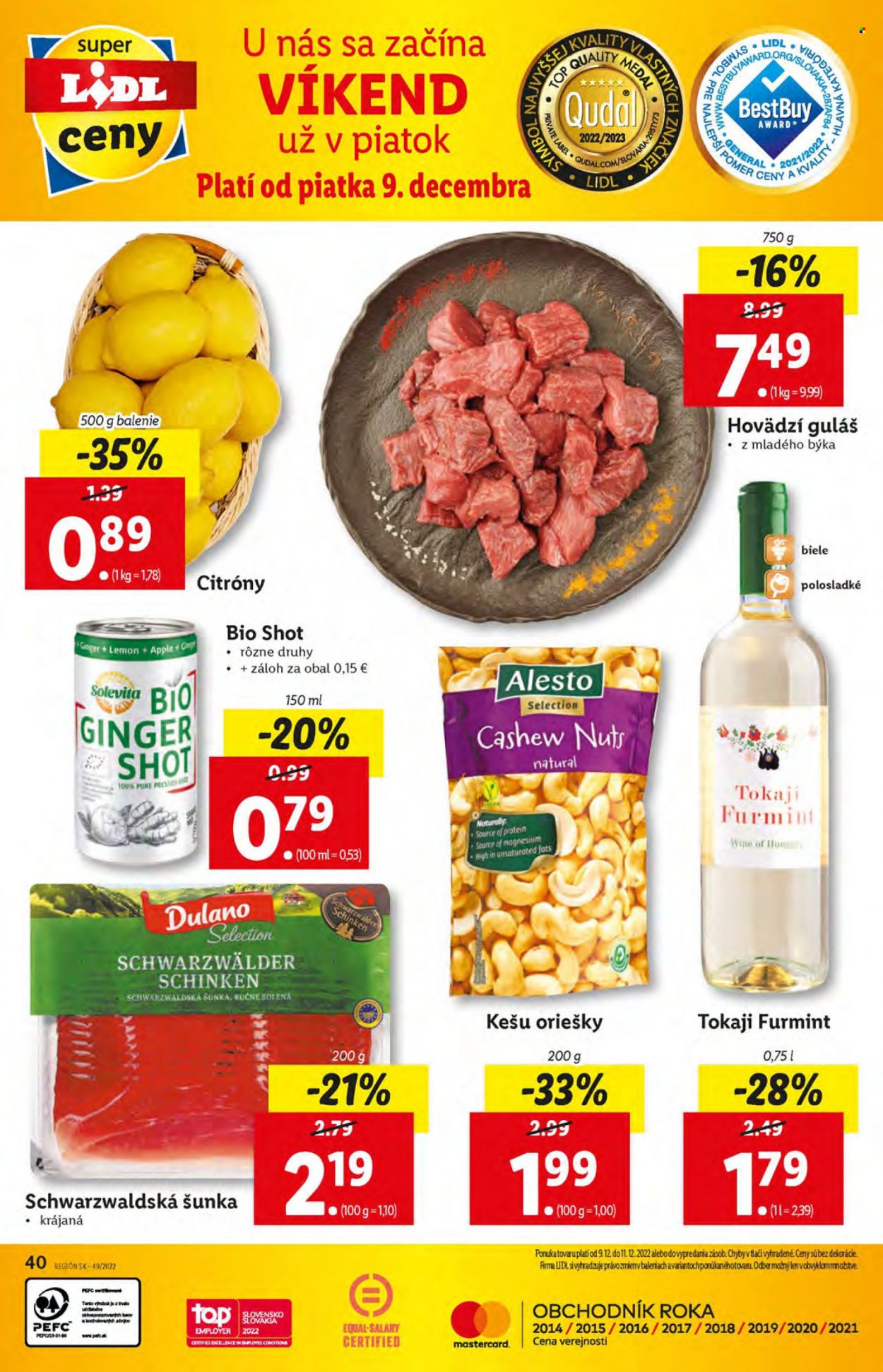 Leták Lidl - 8.12.2022 - 11.12.2022. Strana 40
