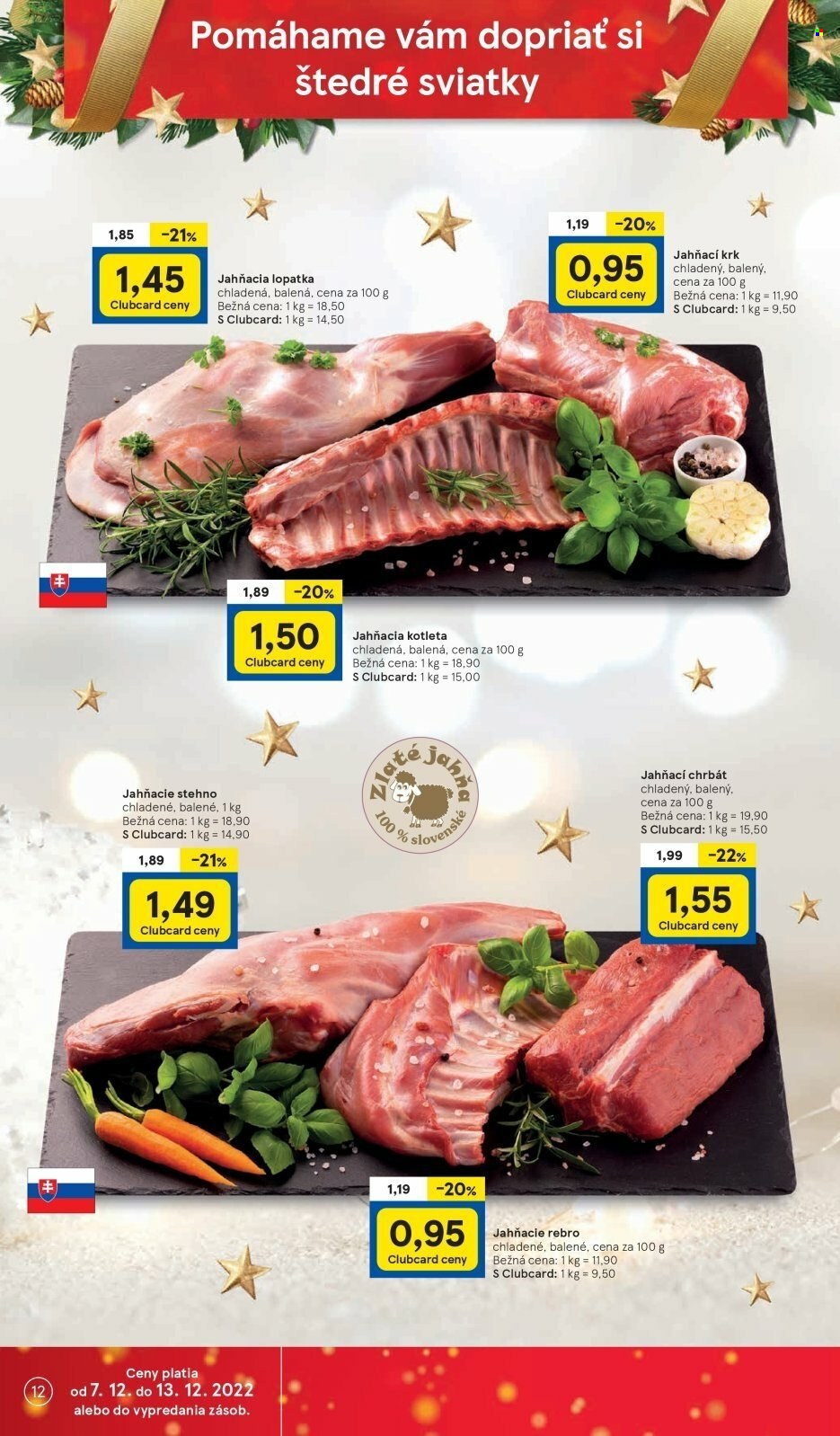 Leták TESCO - 7.12.2022 - 13.12.2022. Strana 12