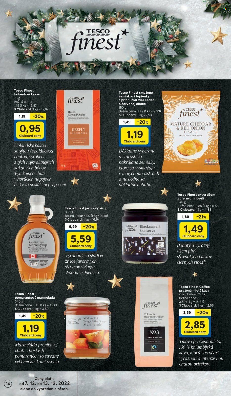Leták TESCO - 7.12.2022 - 13.12.2022. Strana 14