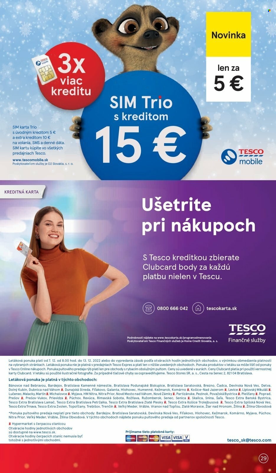 Leták TESCO - 7.12.2022 - 13.12.2022. Strana 29