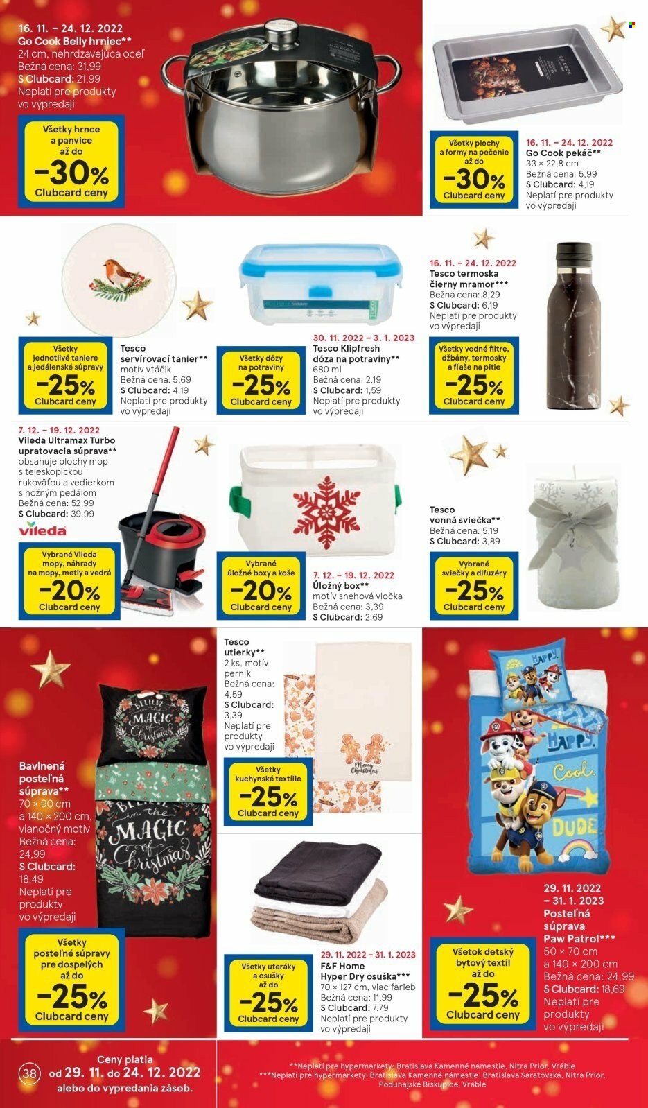 Leták TESCO - 7.12.2022 - 13.12.2022. Strana 38
