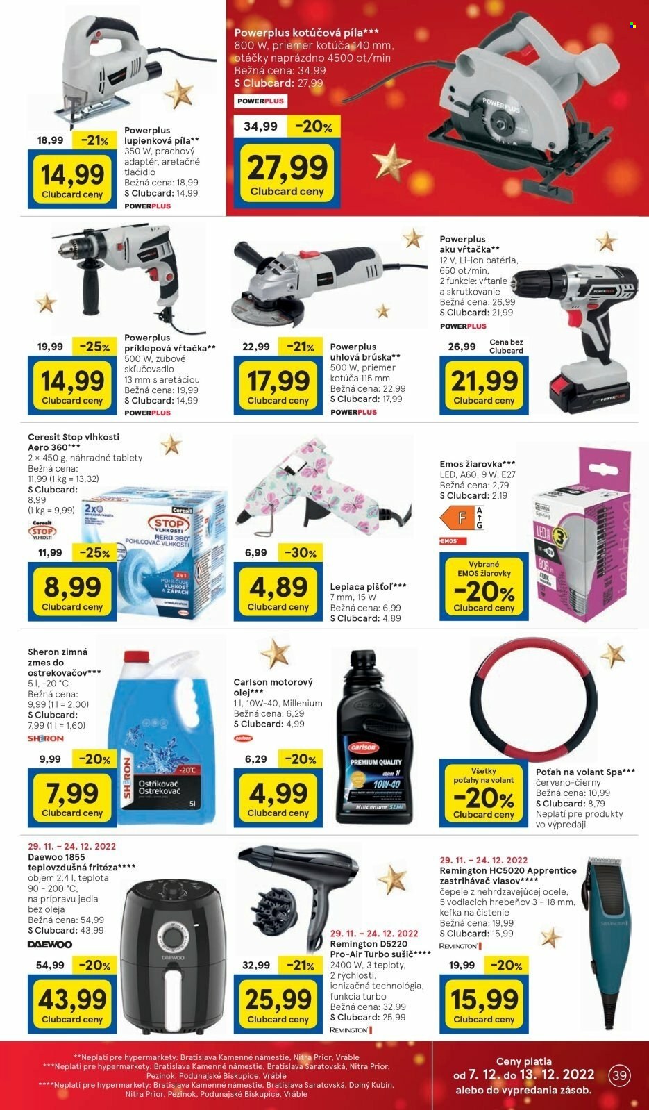Leták TESCO - 7.12.2022 - 13.12.2022. Strana 39