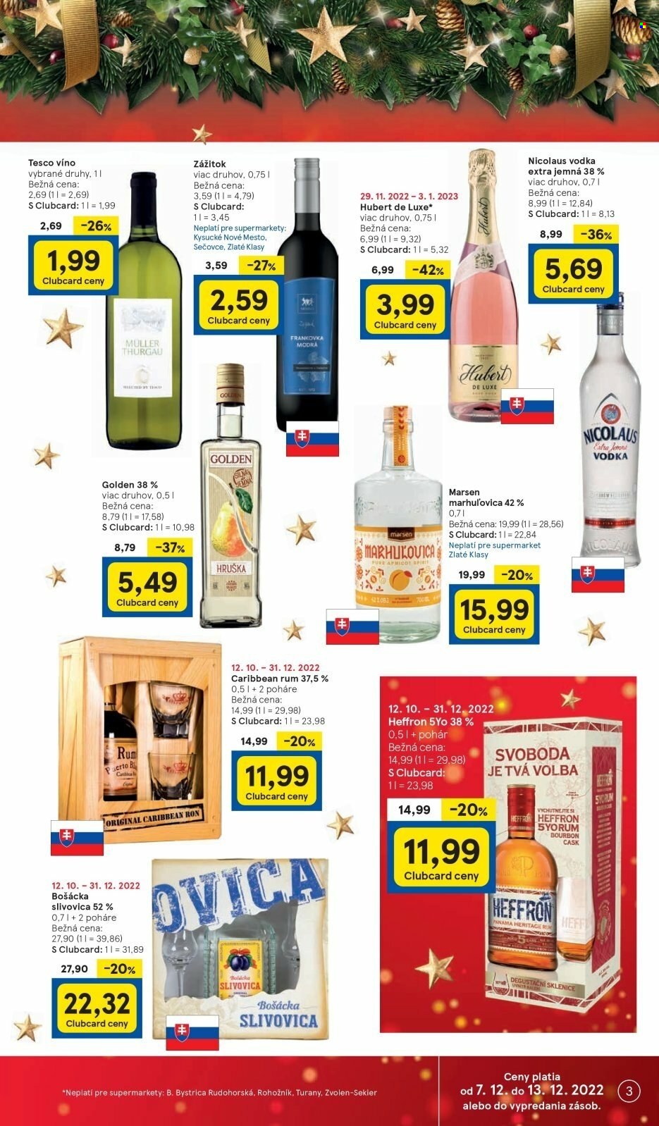 Leták TESCO supermarket - 7.12.2022 - 13.12.2022. Strana 3