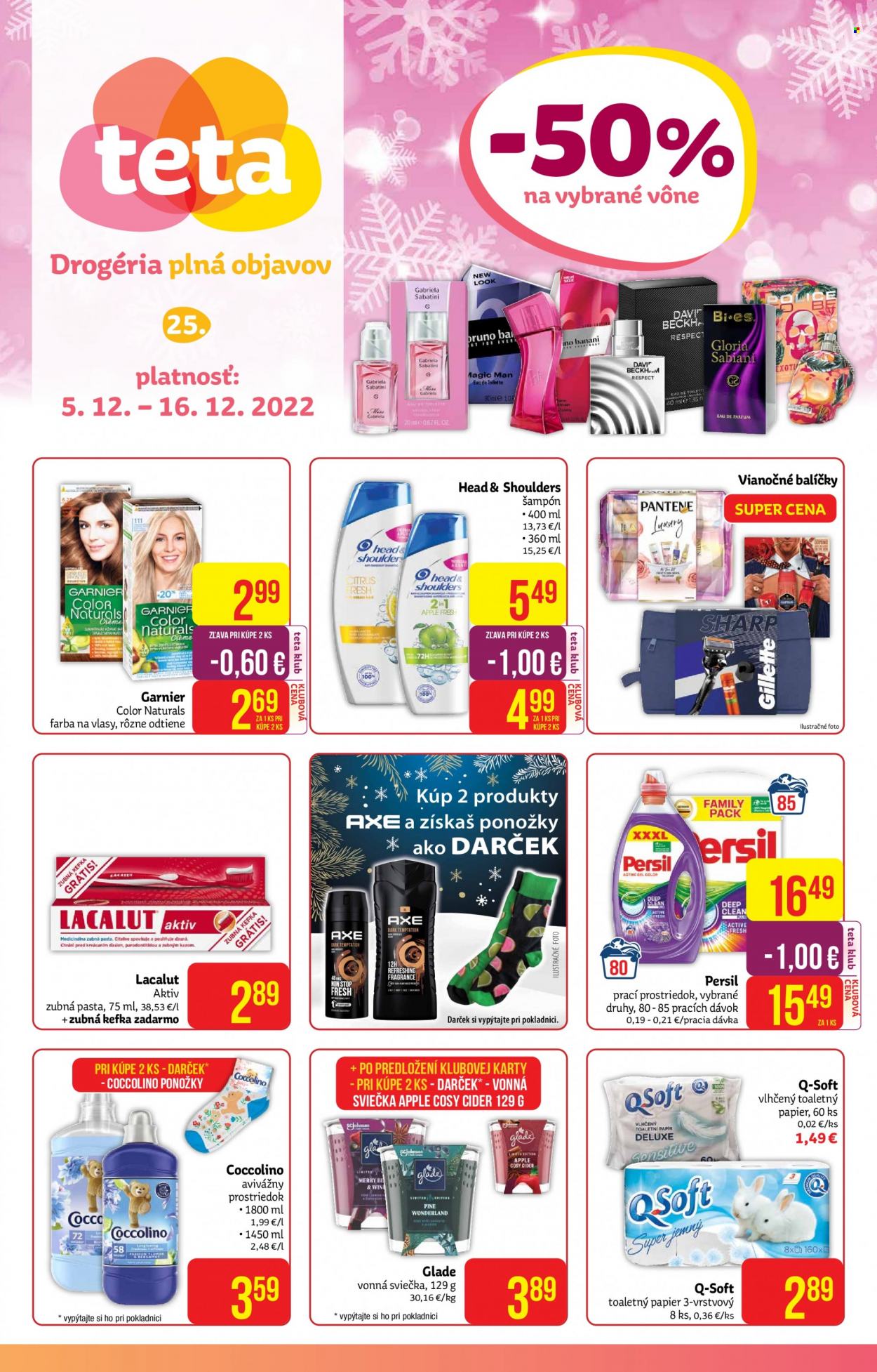 Leták Teta drogerie - 5.12.2022 - 16.12.2022. Strana 1