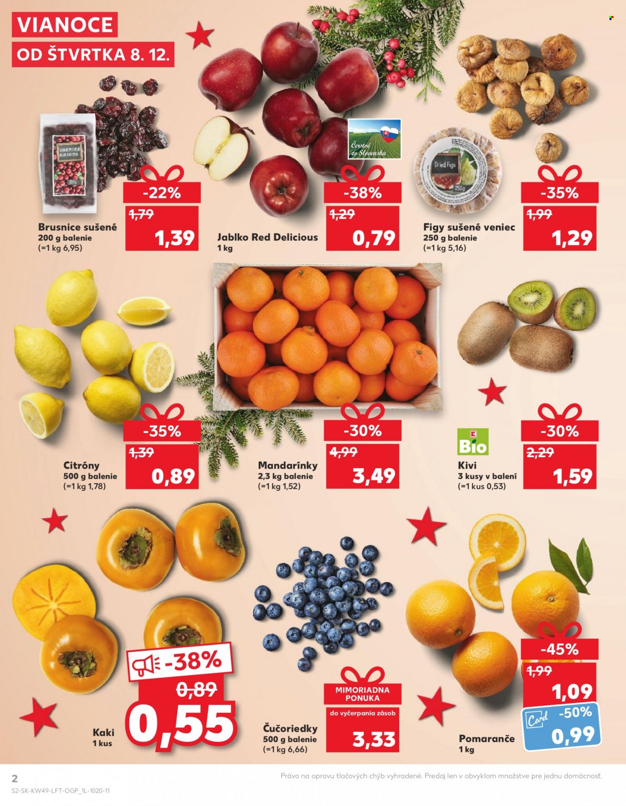 Leták Kaufland - 8.12.2022 - 14.12.2022. Strana 2