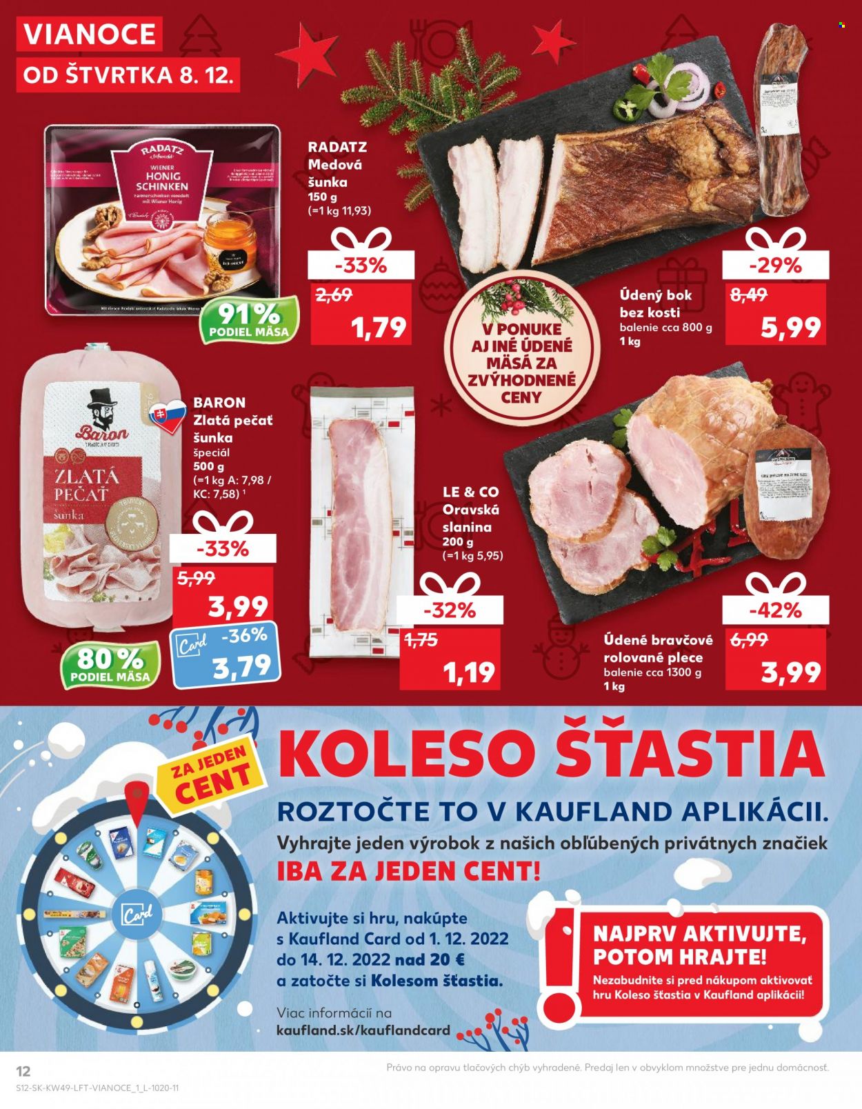 Leták Kaufland - 8.12.2022 - 14.12.2022. Strana 12