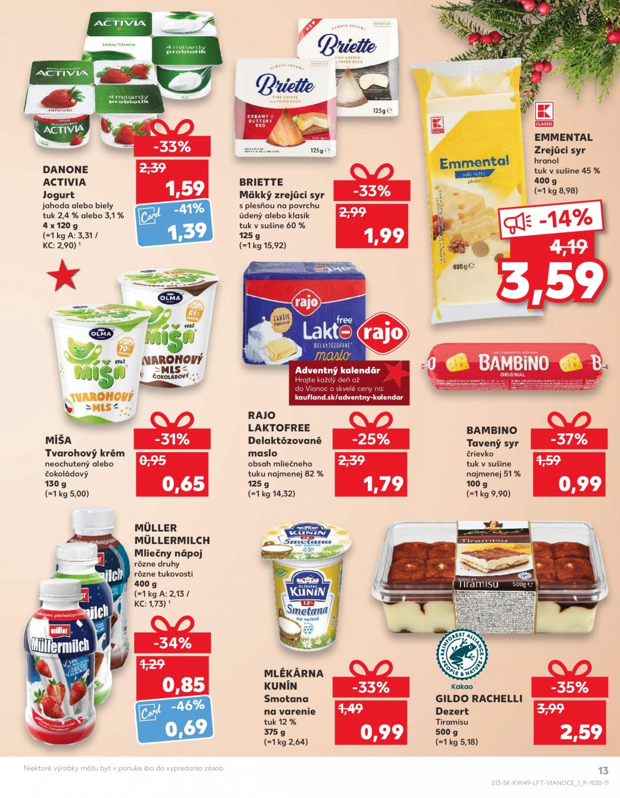 Leták Kaufland - 8.12.2022 - 14.12.2022. Strana 13