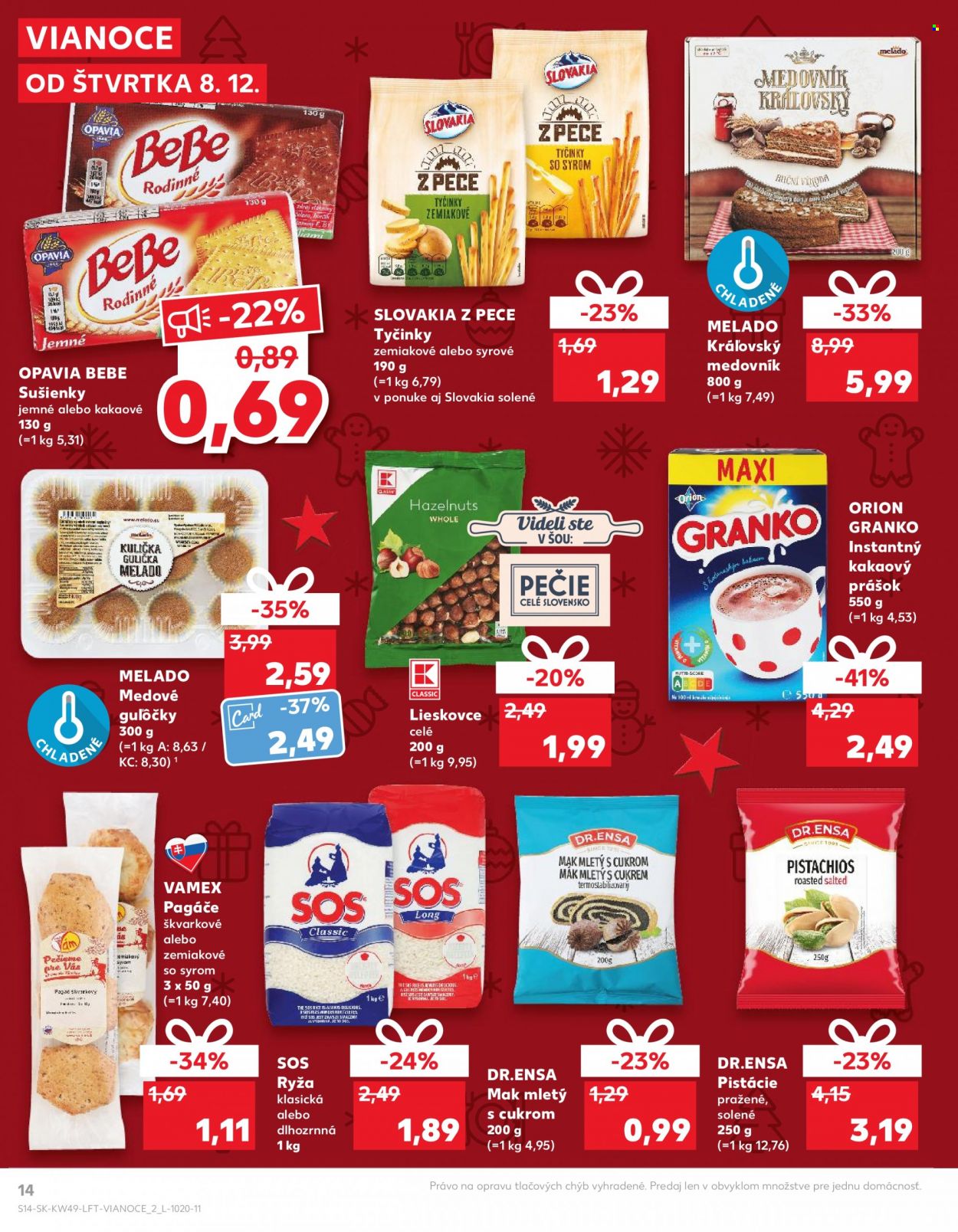 Leták Kaufland - 8.12.2022 - 14.12.2022. Strana 14