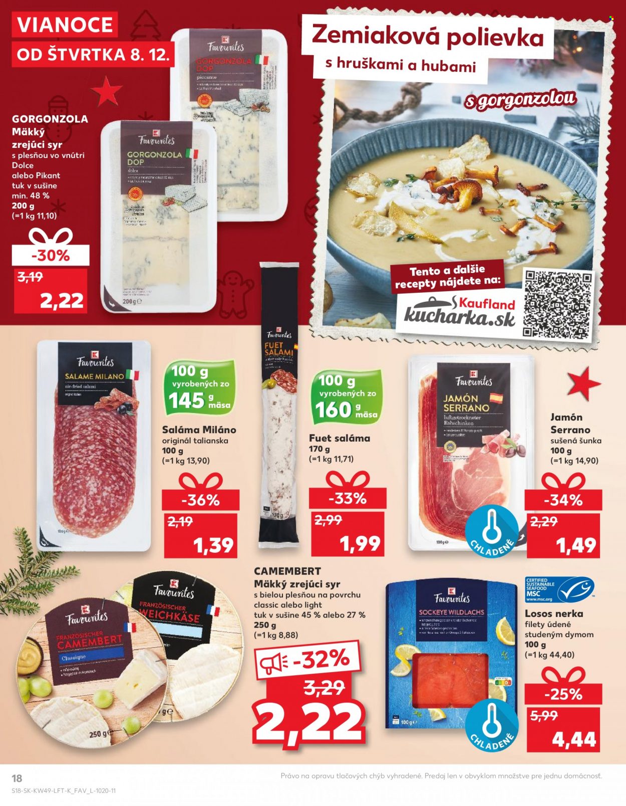 Leták Kaufland - 8.12.2022 - 14.12.2022. Strana 18