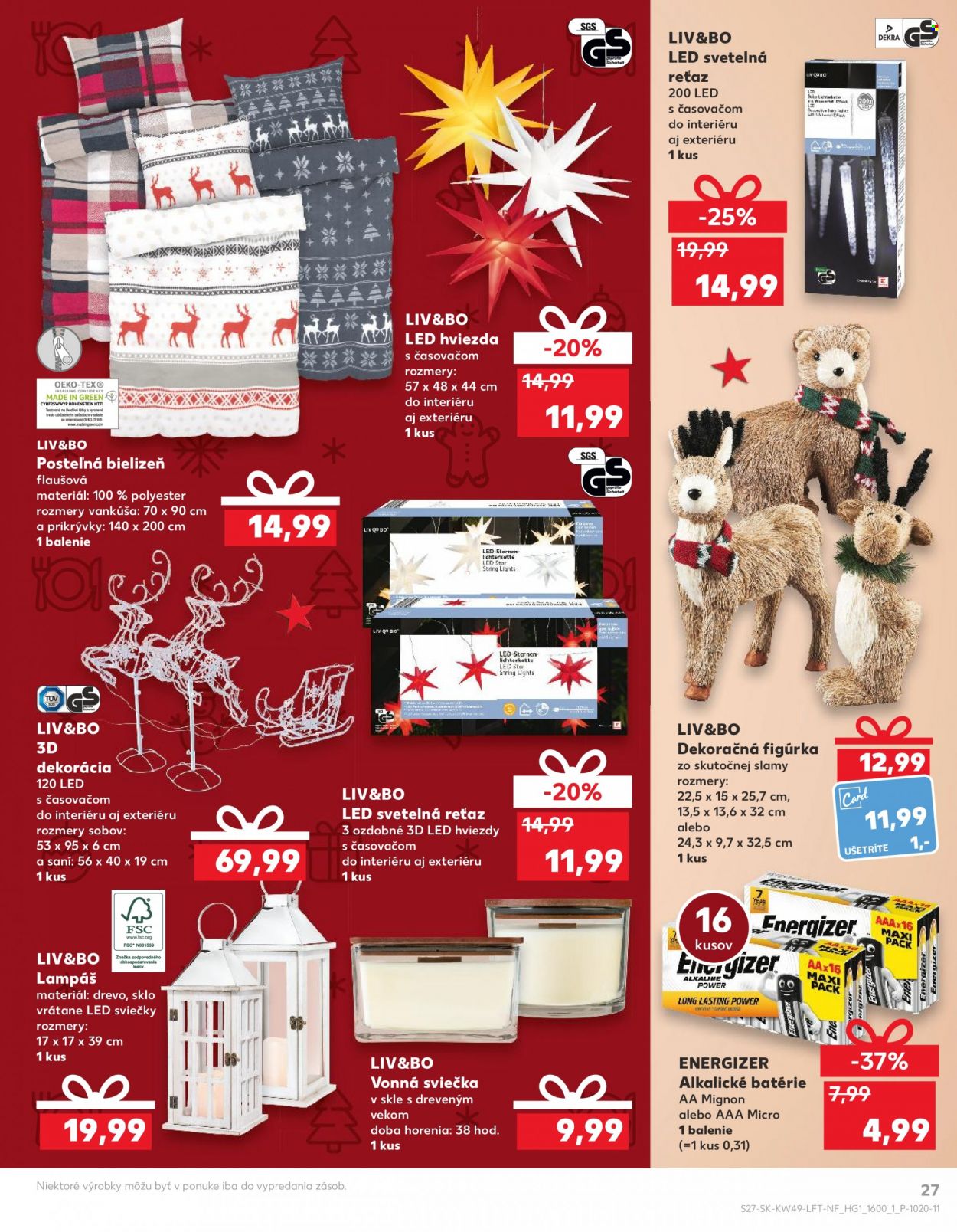 Leták Kaufland - 8.12.2022 - 14.12.2022. Strana 27