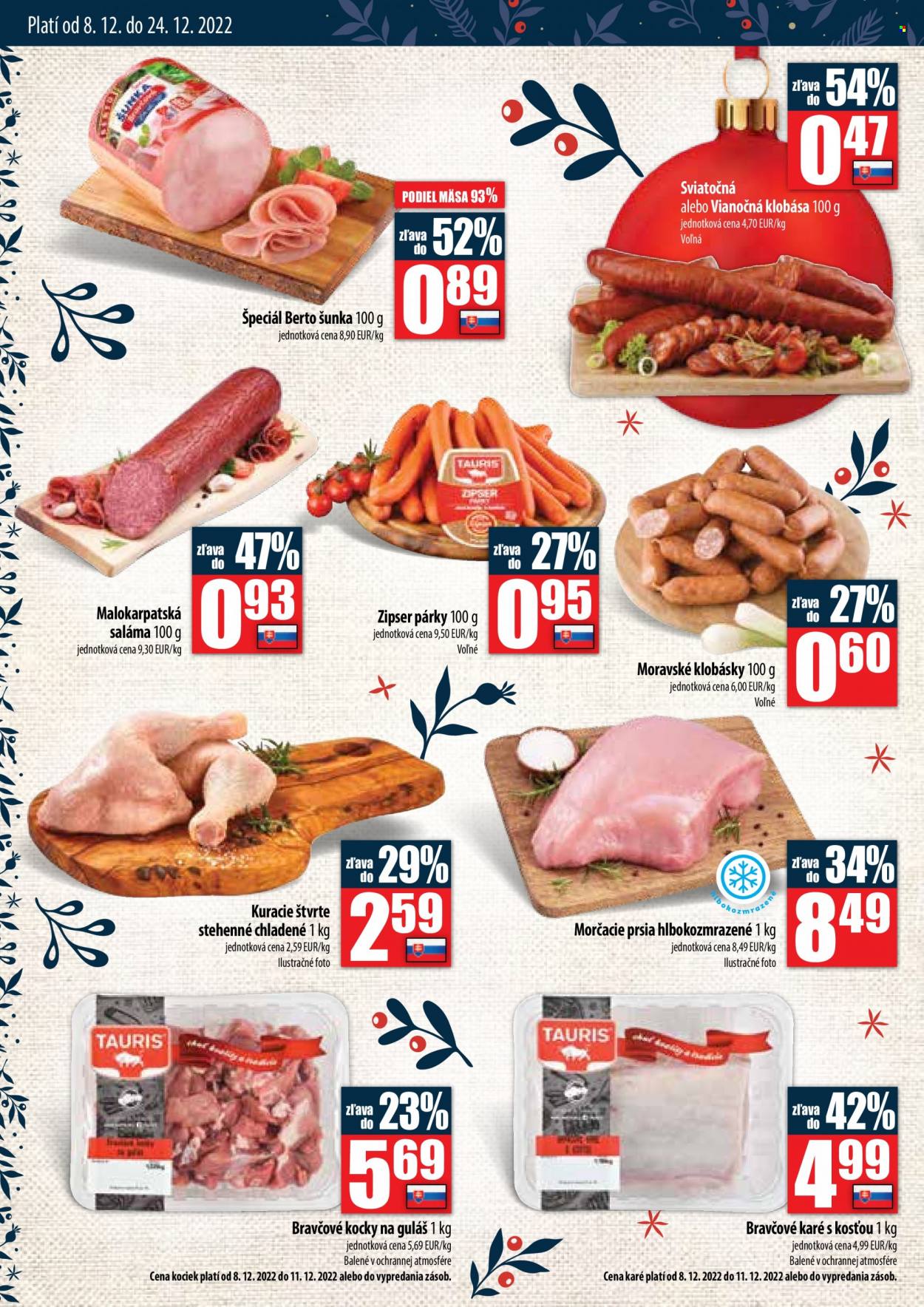 Leták COOP Jednota - 8.12.2022 - 24.12.2022. Strana 2