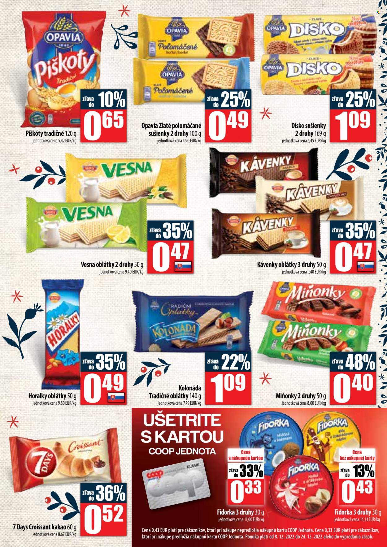 Leták COOP Jednota - 8.12.2022 - 24.12.2022. Strana 9