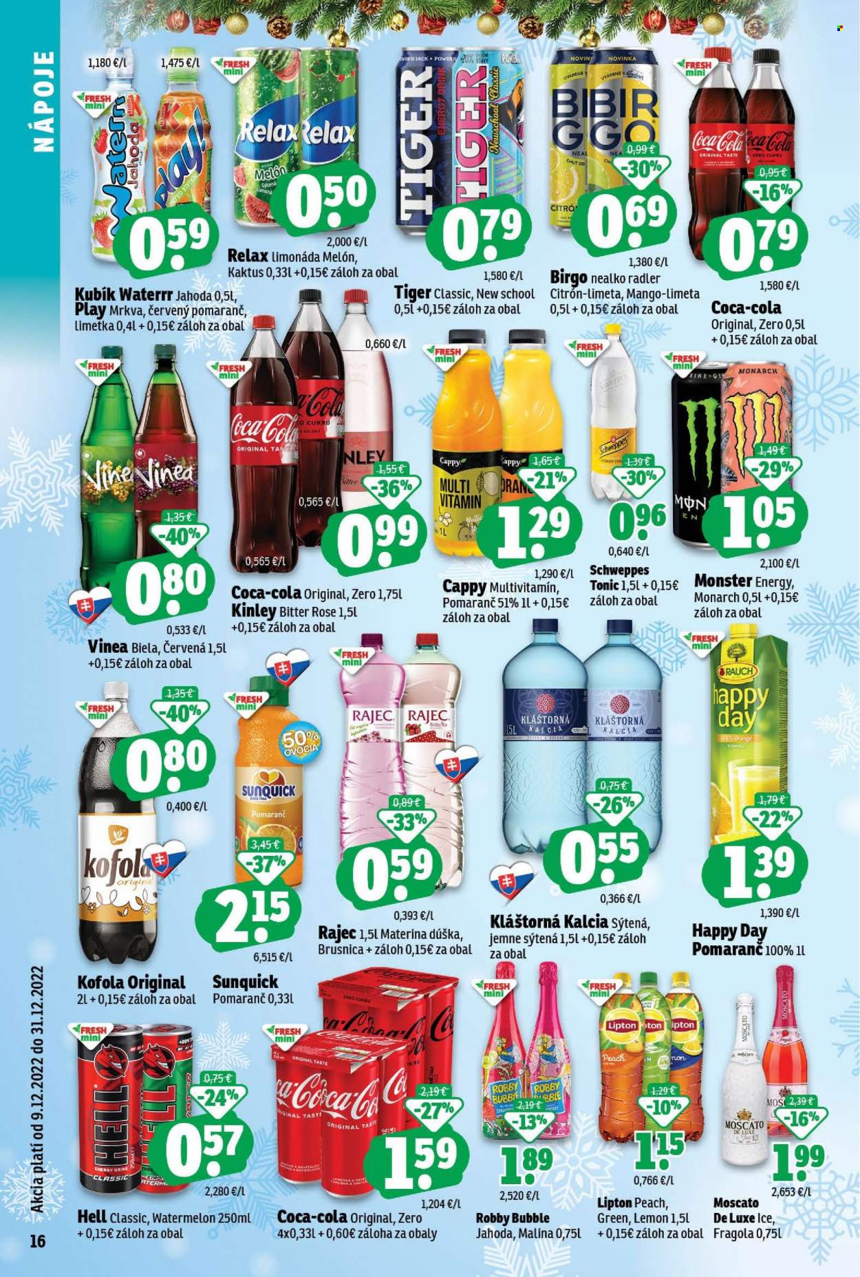 Leták FRESH - 9.12.2022 - 31.12.2022. Strana 16