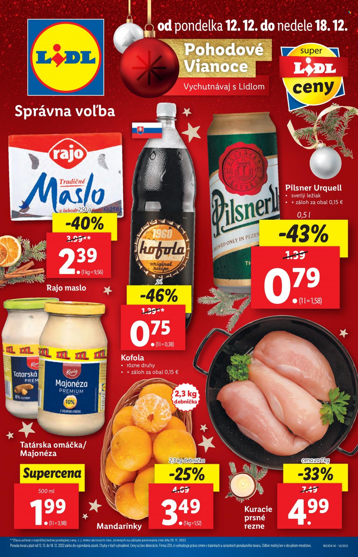 Leták Lidl - 12.12.2022 - 18.12.2022. Strana 1