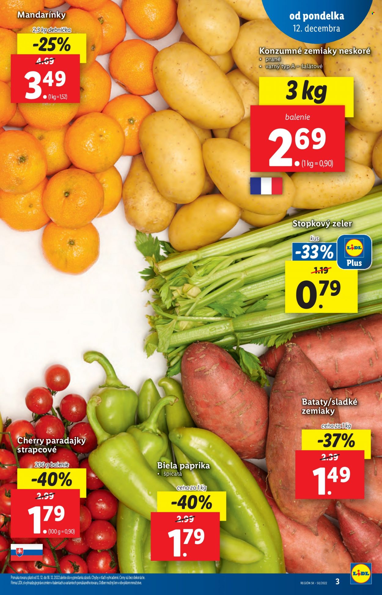 Leták Lidl - 12.12.2022 - 18.12.2022. Strana 3