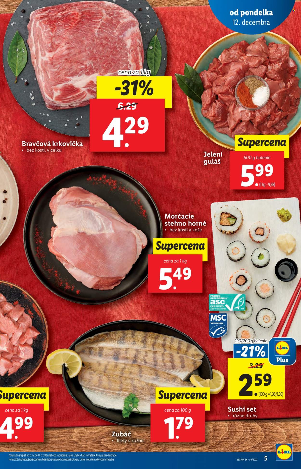 Leták Lidl - 12.12.2022 - 18.12.2022. Strana 5