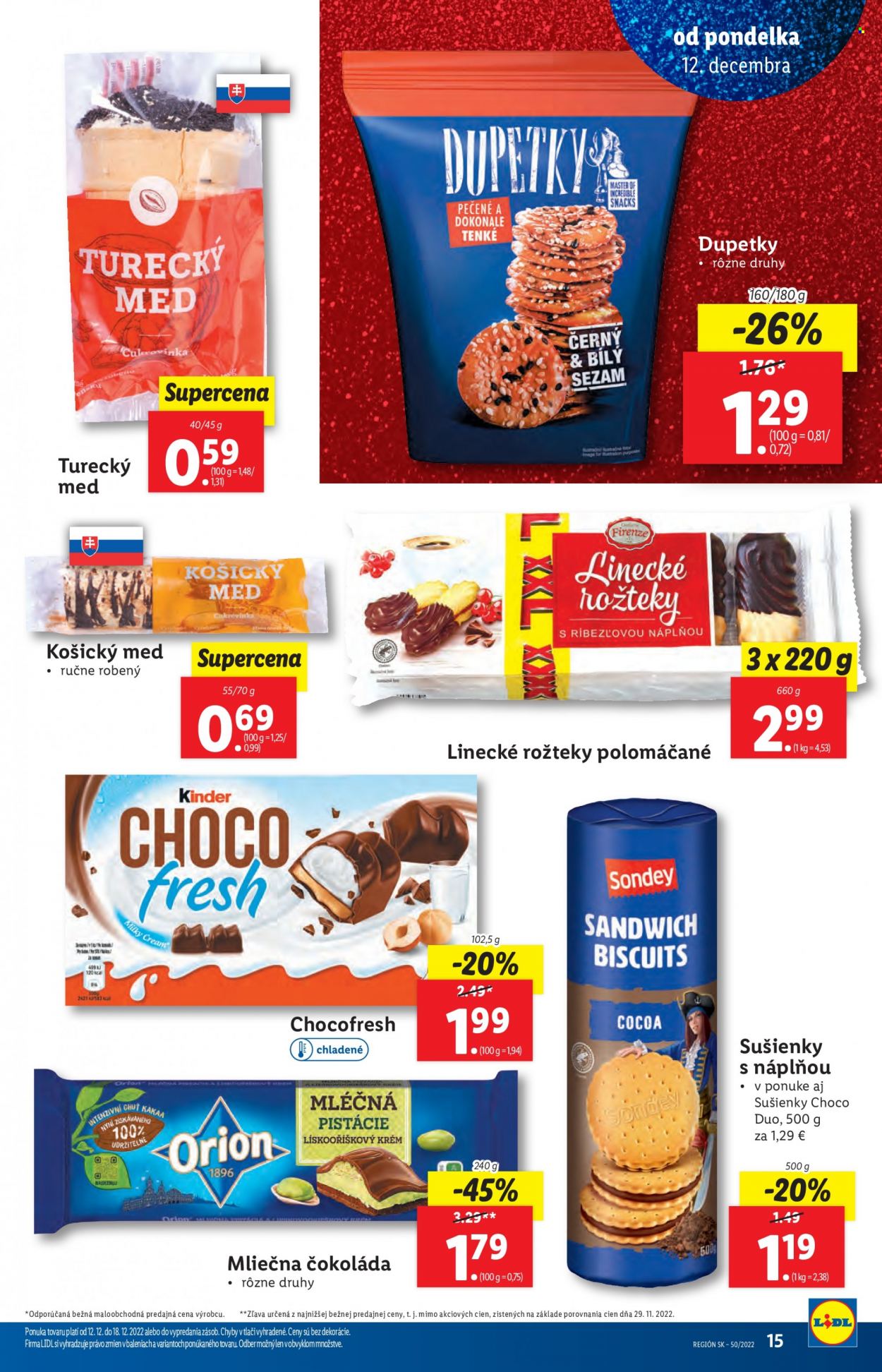 Leták Lidl - 12.12.2022 - 18.12.2022. Strana 15